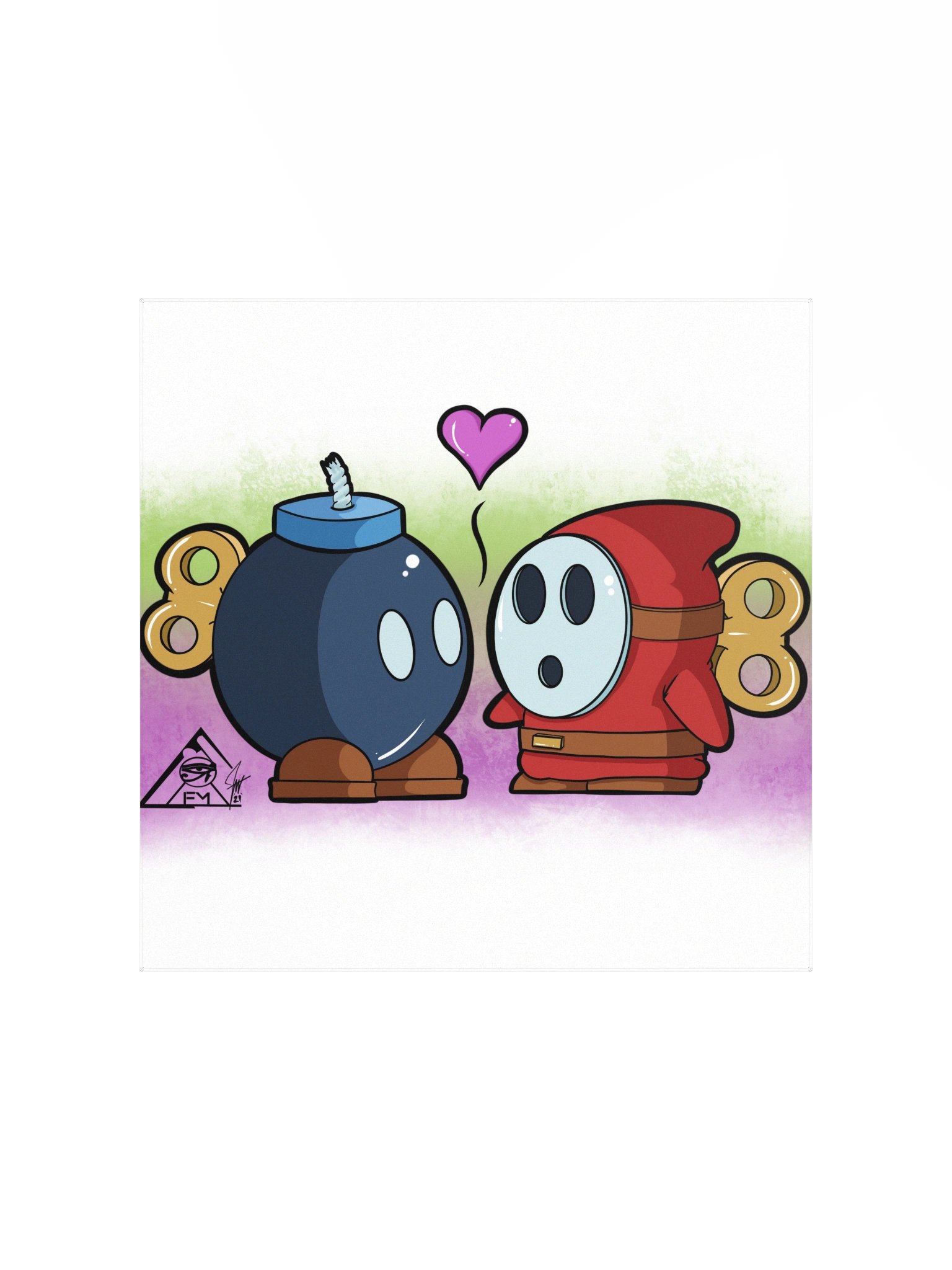 Accidentally In Love Art Print product image (2)