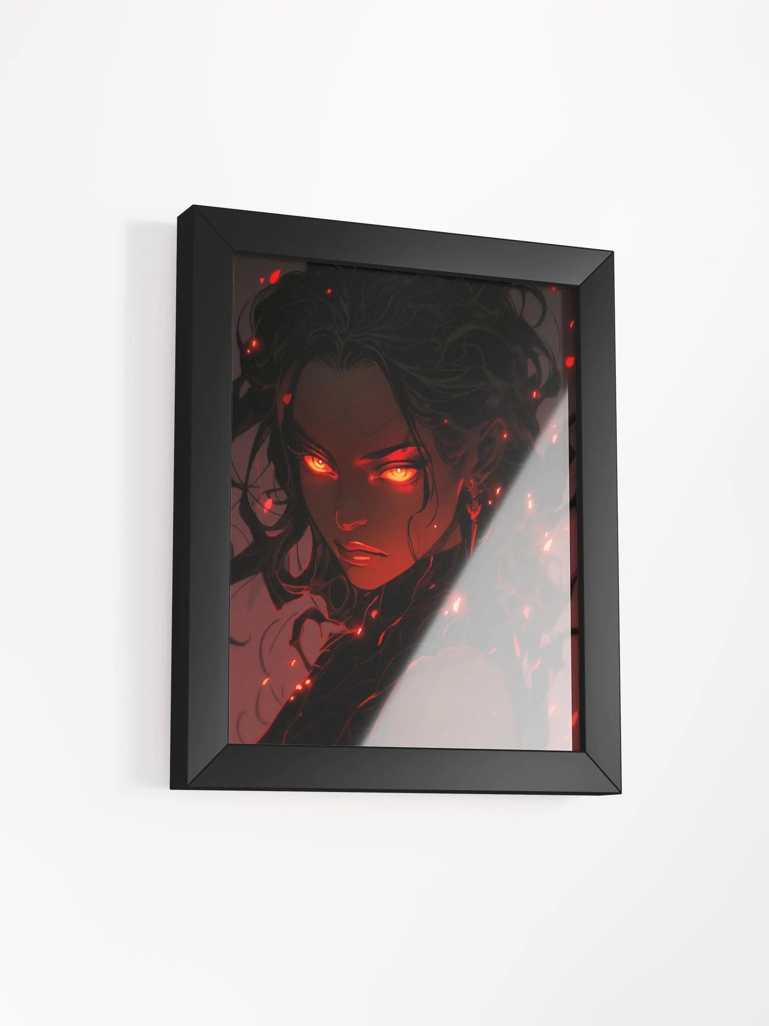 Framed Inferno Gaze Matte Poster product image (21)