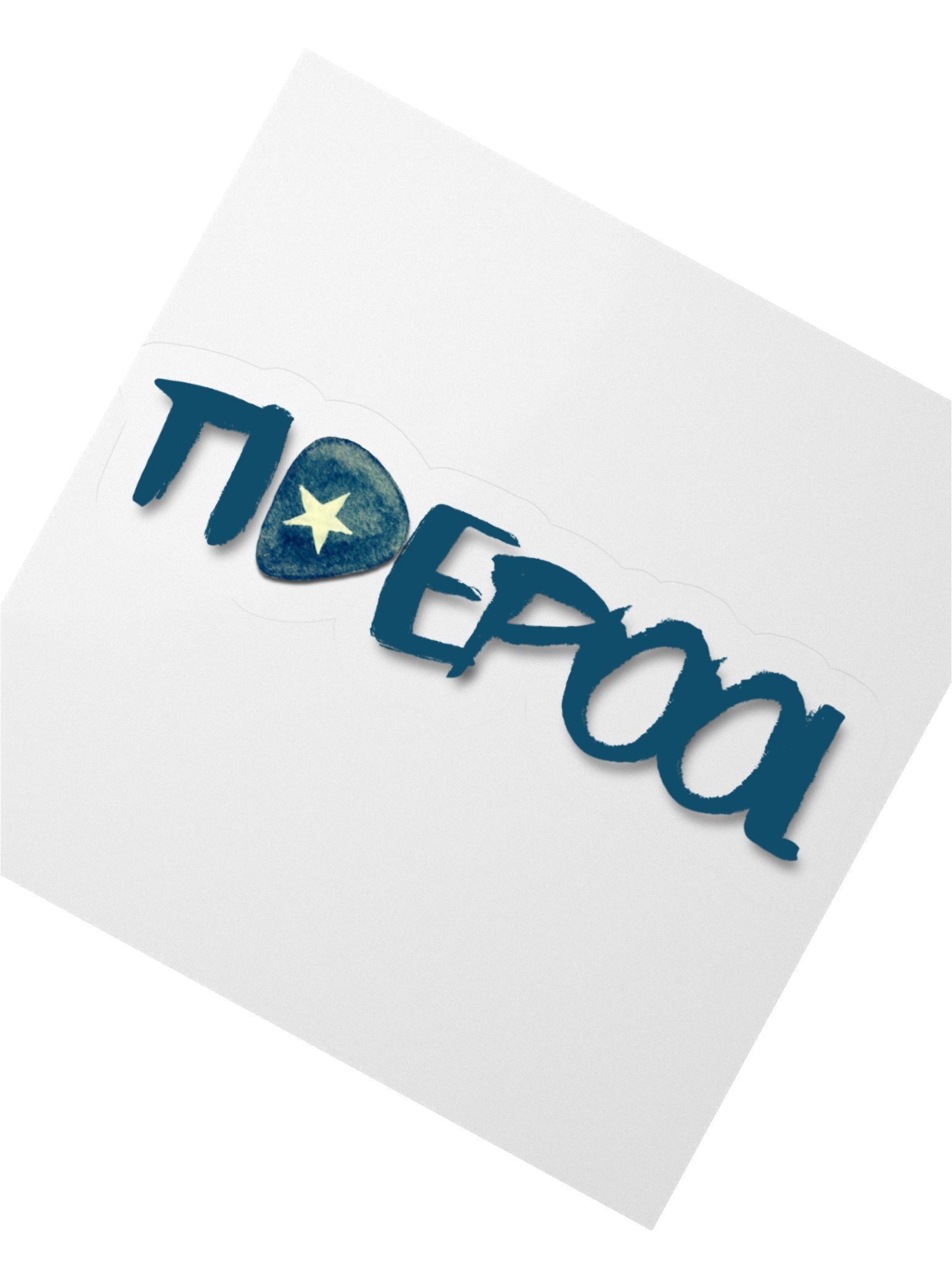 Navy Blue Tidepool Logo Sticker product image (2)