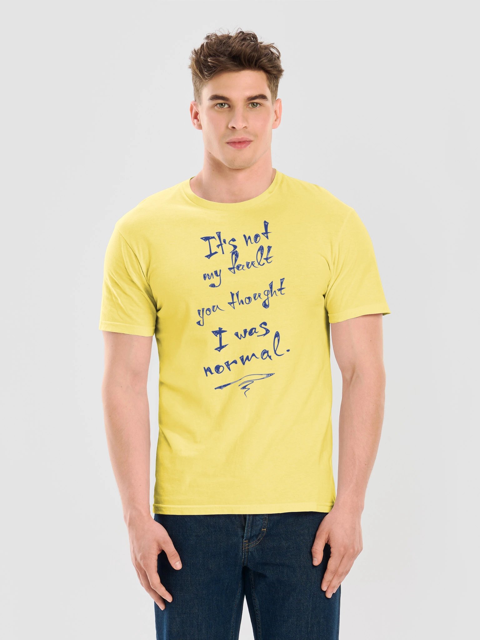 It's not my fault - Cornsilk product image (3)