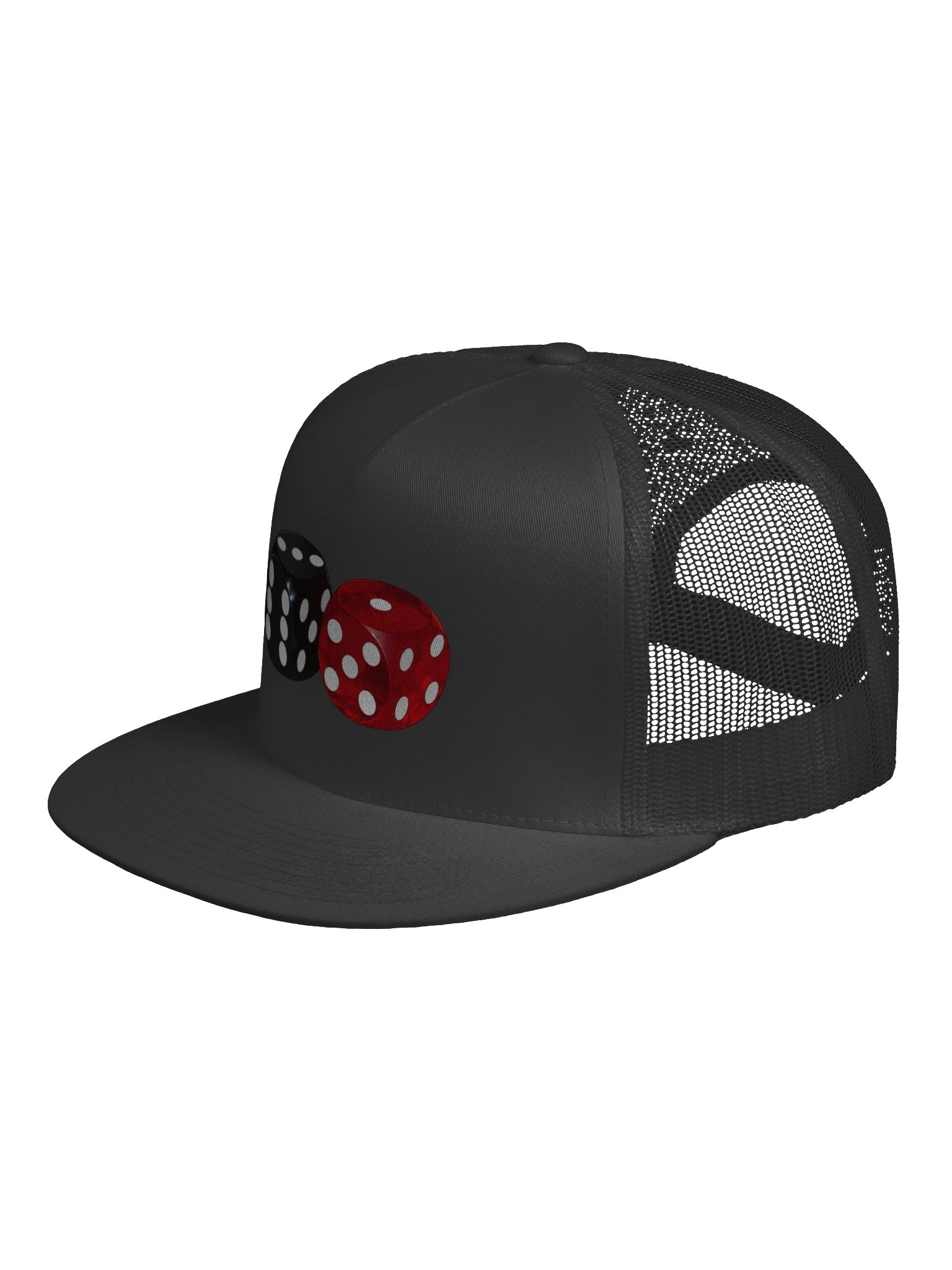 Red & Black Dice Trucker Cap product image (3)