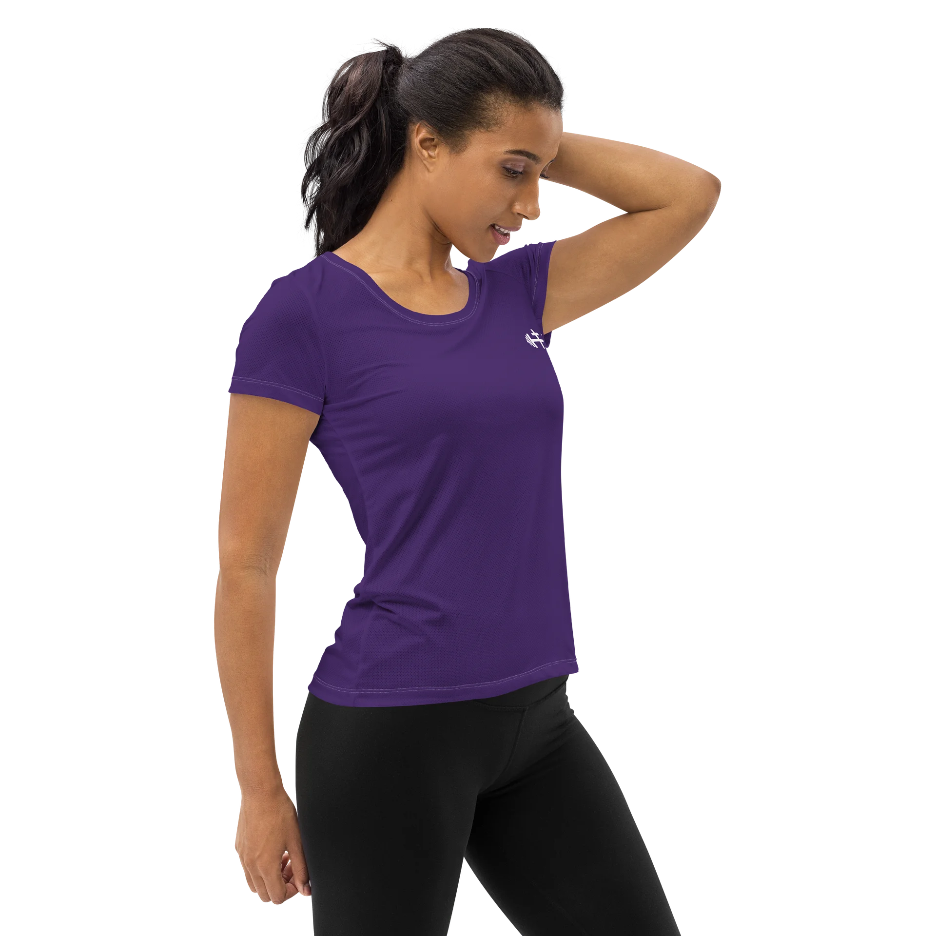 His House Womens Performance T-Shirt - Purple product image (4)