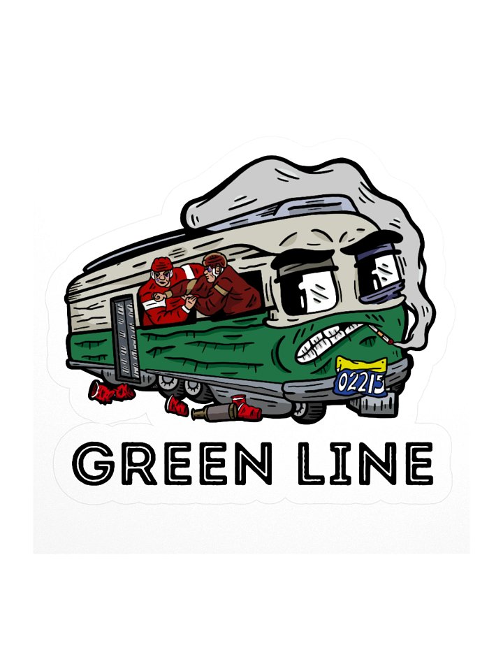 GREEN LINE STICKER product image (2)