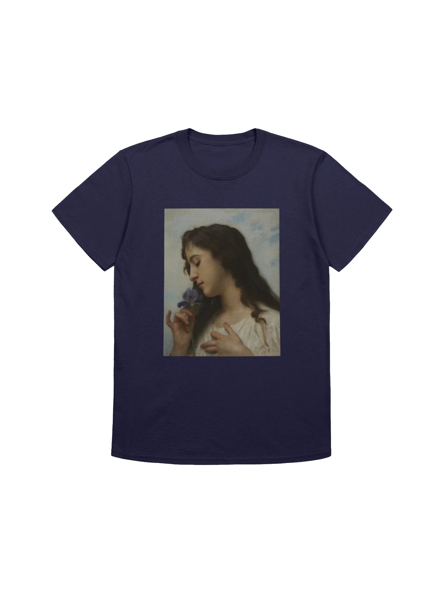 "L'Iris" by William Adolphe Bouguereau T-Shirt (Unisex) product image (3)