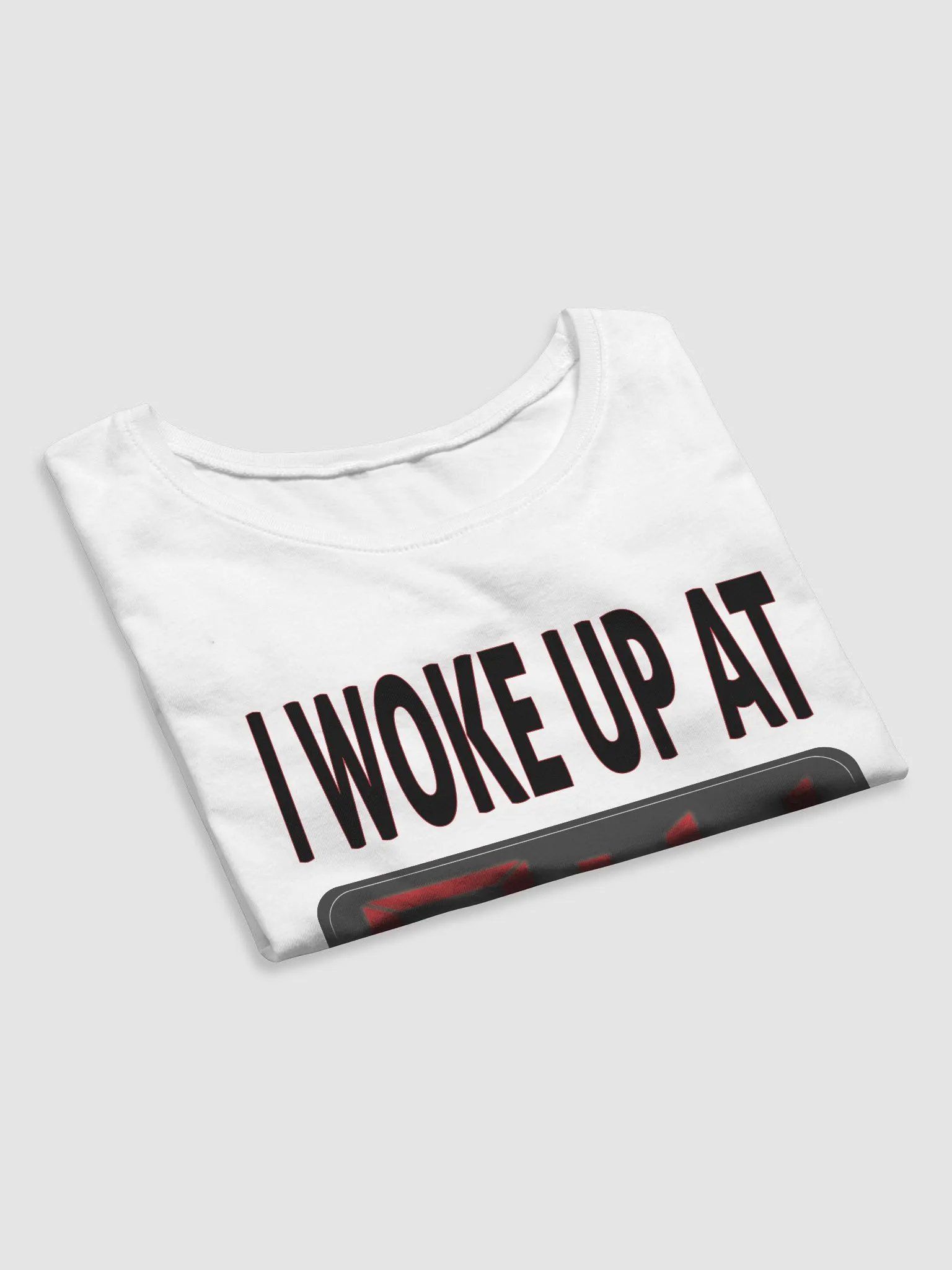 I Woke Up At 9:11 - Bella+Canvas Women's Crop Tee product image (4)