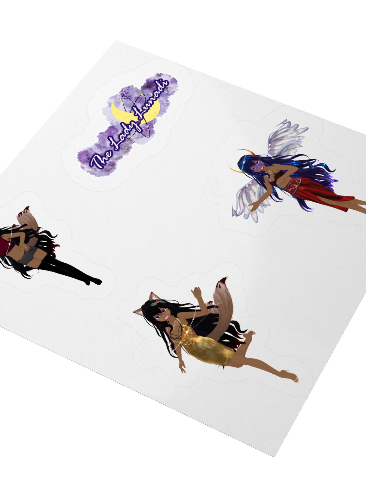 Lady Lunadi Sticker Set product image (6)