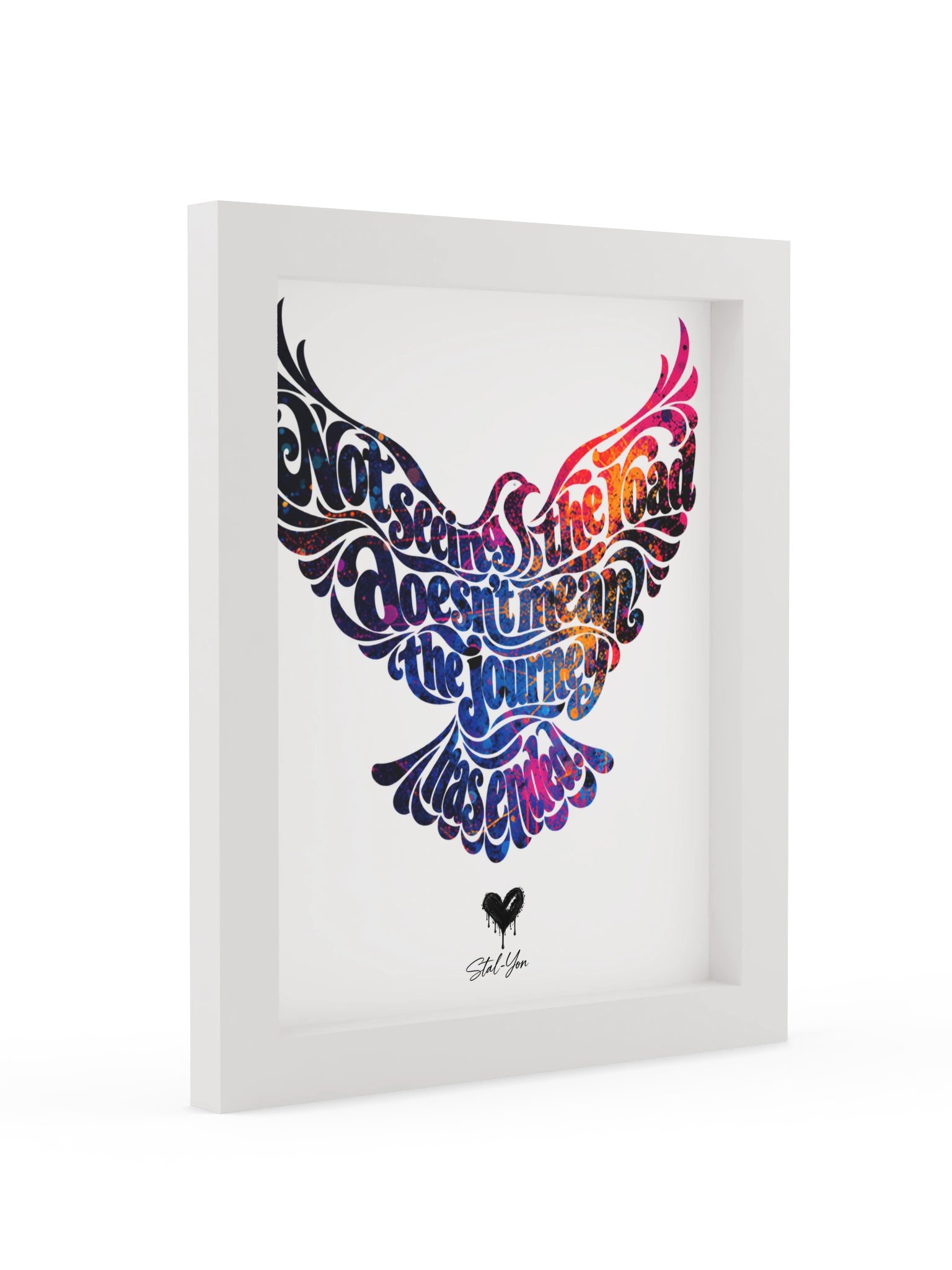 Faith Takes Flight — Eternal Love Wall Art - Vivid Hues product image (2)