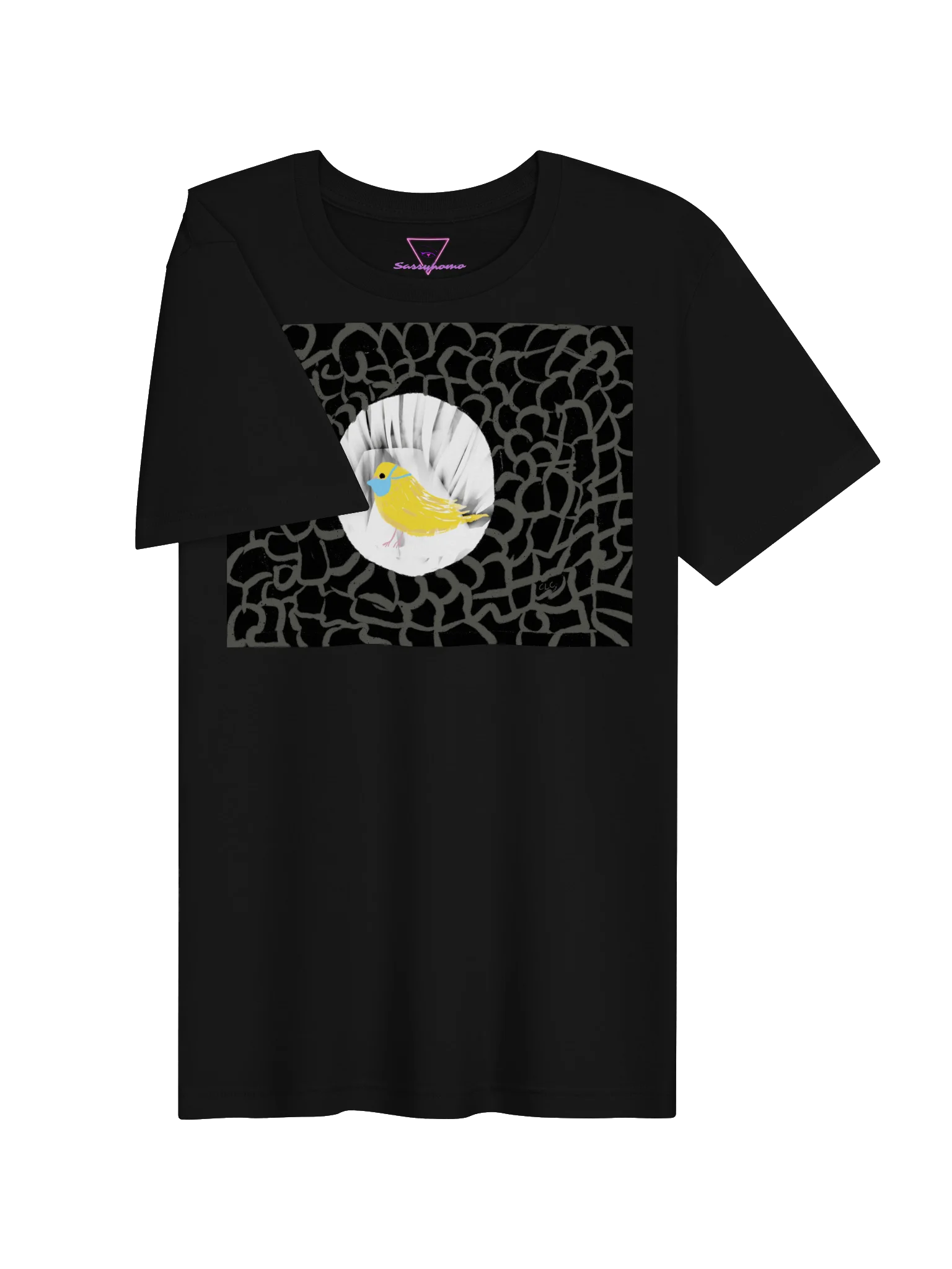 Canary In The Coalmine (Mask version) tee product image (3)