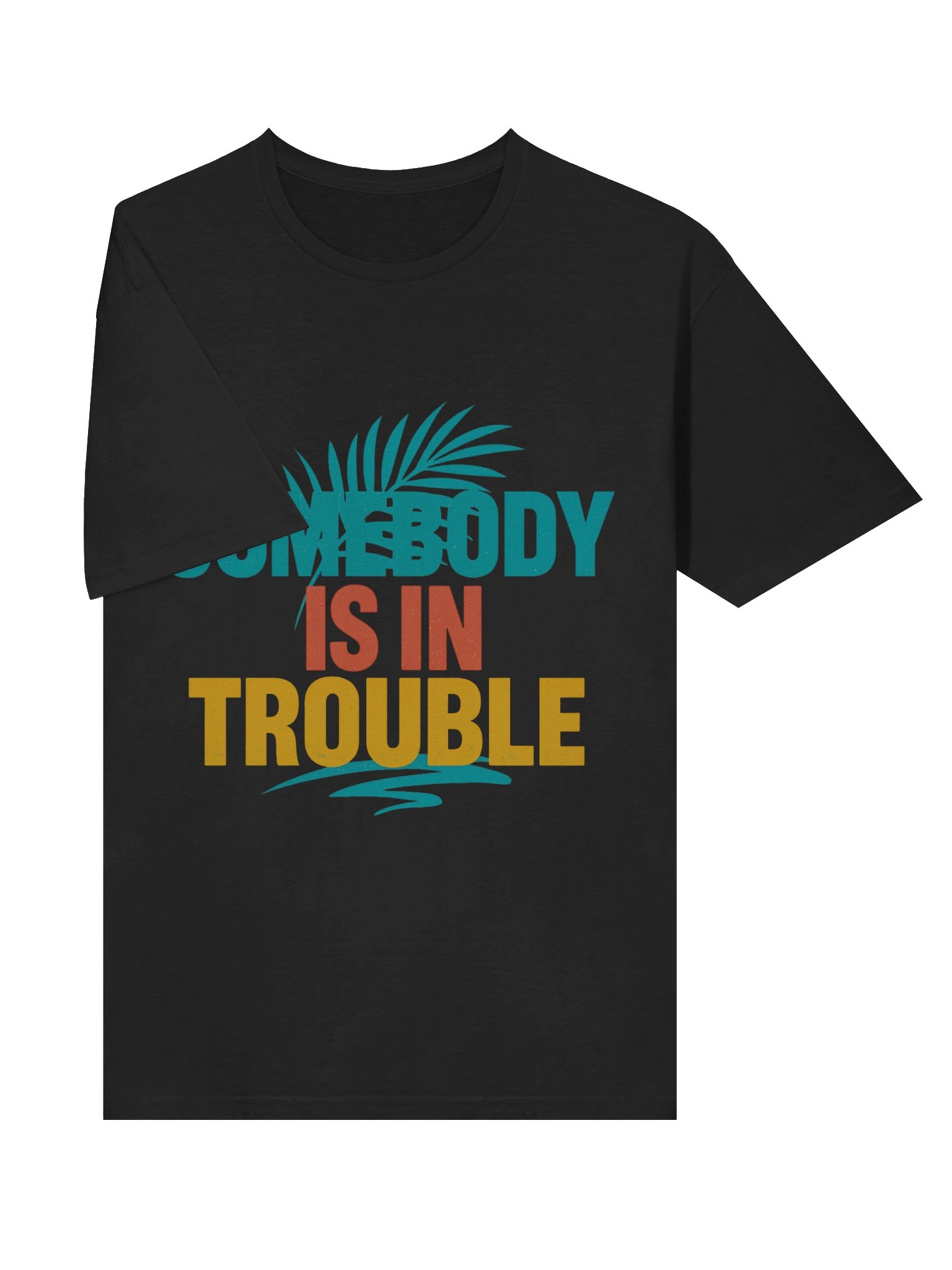 Trouble in Paradise Palm T-Shirt product image (33)