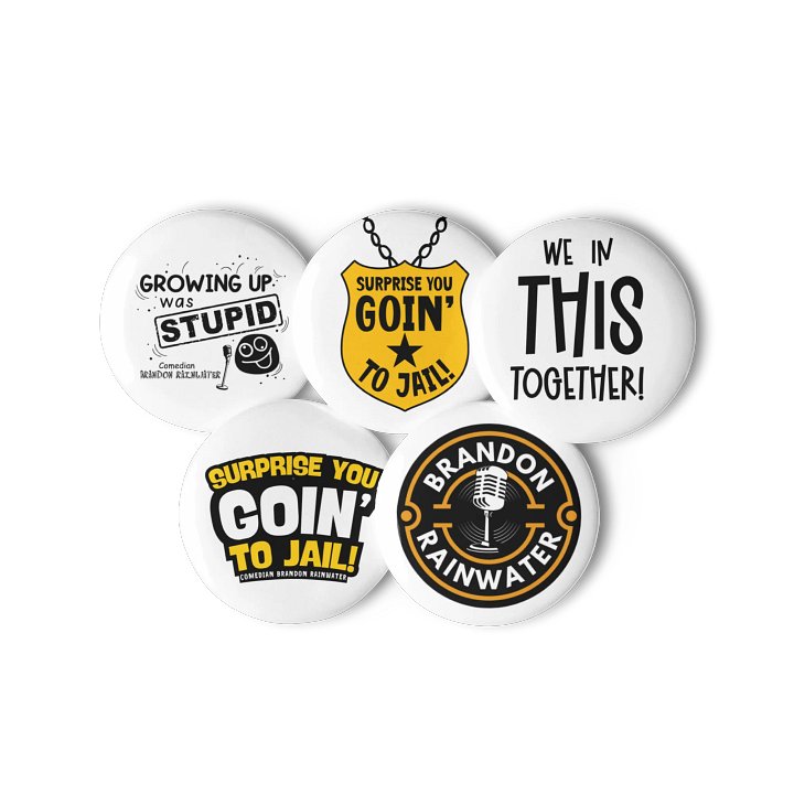 Brandon Rainwater Comedy Pin Pack product image (3)
