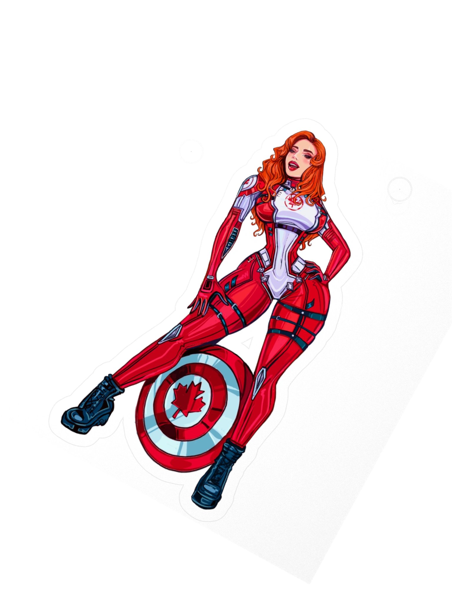 Captain Canada Sticker product image (2)