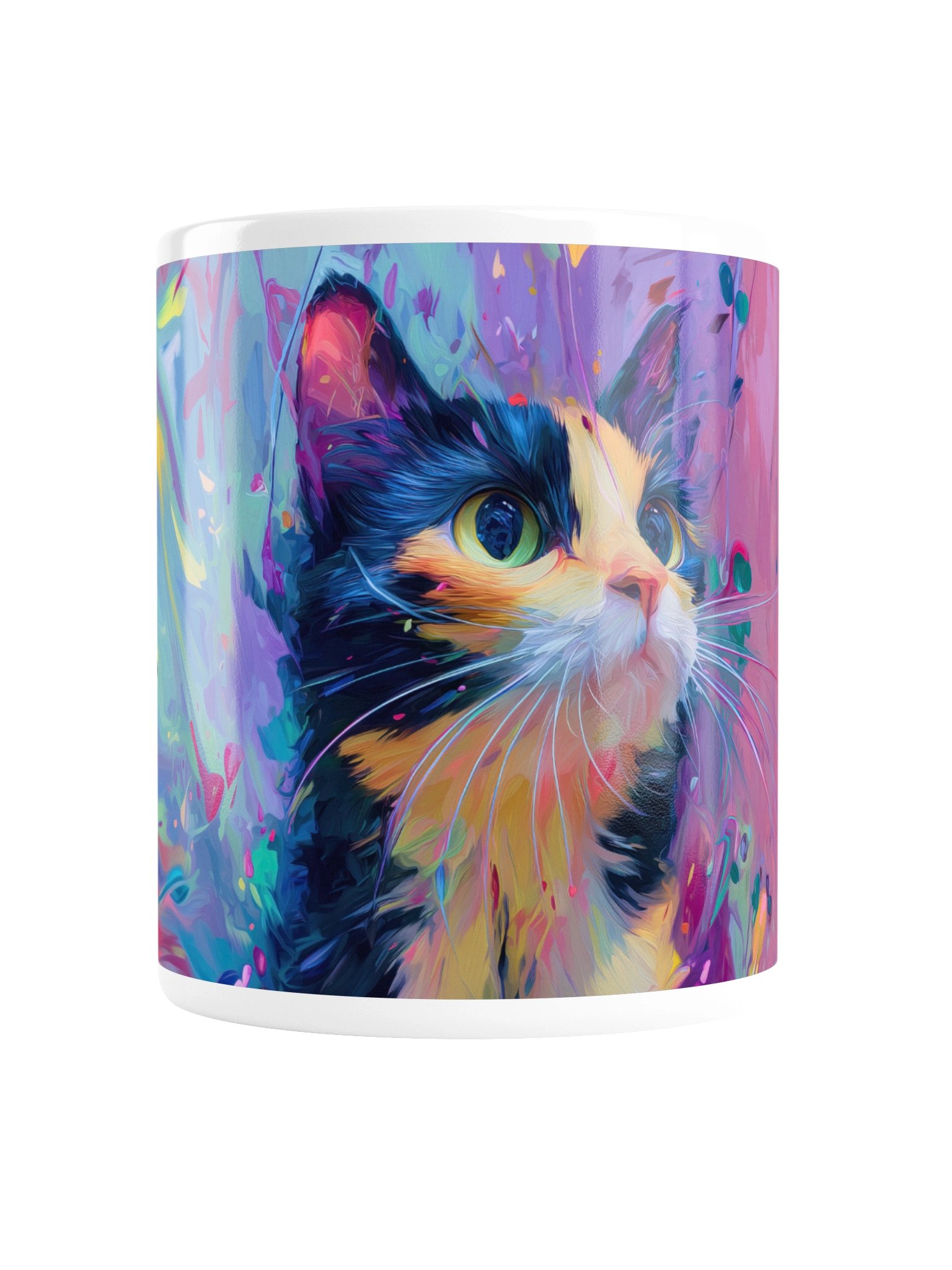 Painterly Calico Mug product image (2)