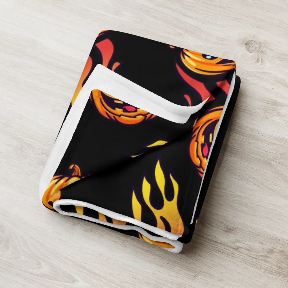 MSLA Halloween Pumpkin - Throw Blanket product image (6)