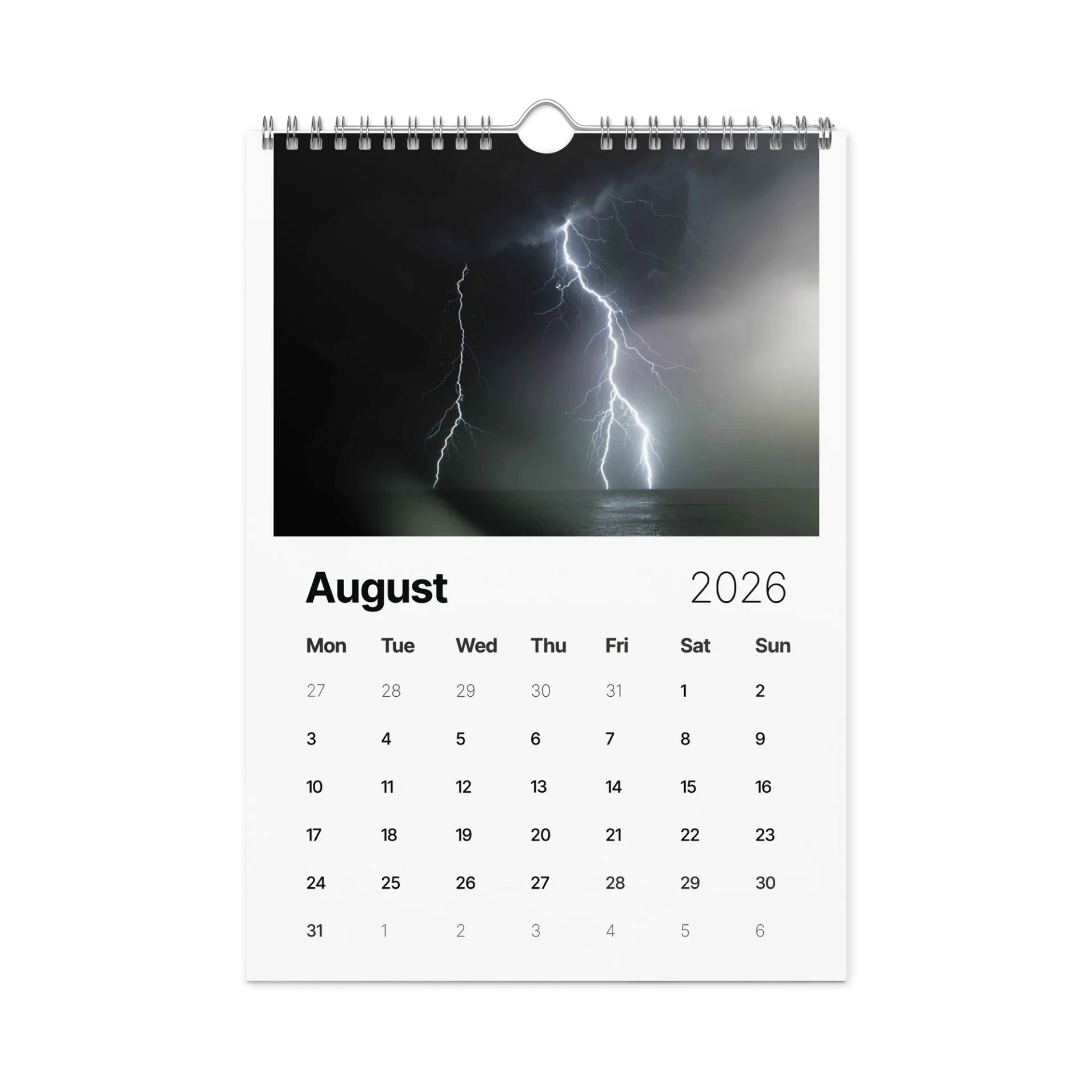 CALENDRIER 2026 ( EN / US ) product image (2)