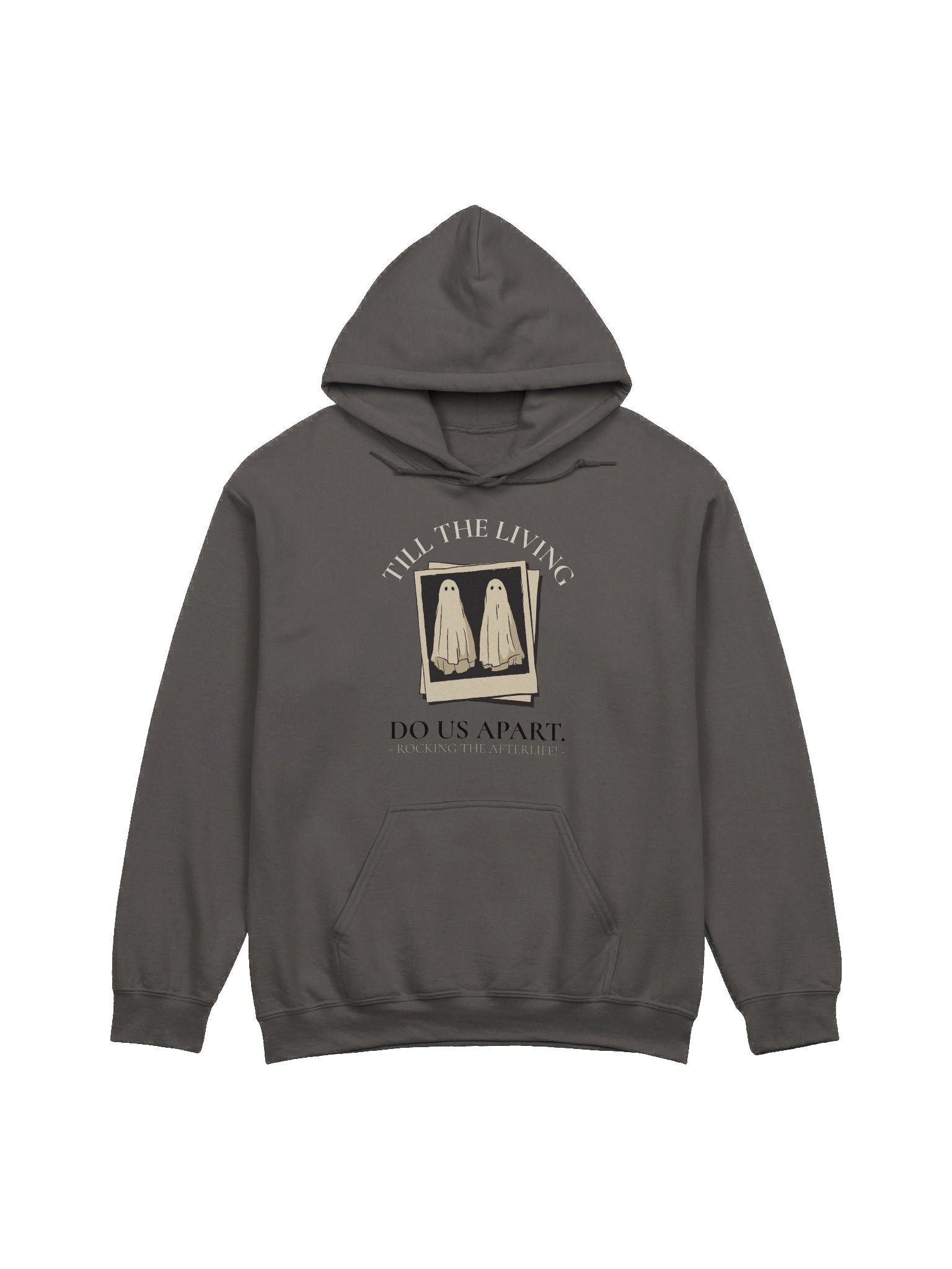 [UM Designs] Til Living Do We Part - Unisex Pullover Graphic Hoodie product image (1)