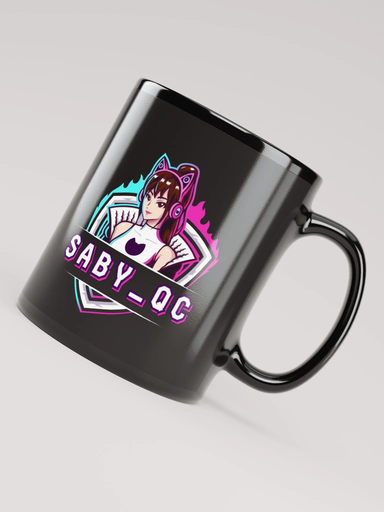 Neon Paw Print Emblems Mug product image (7)