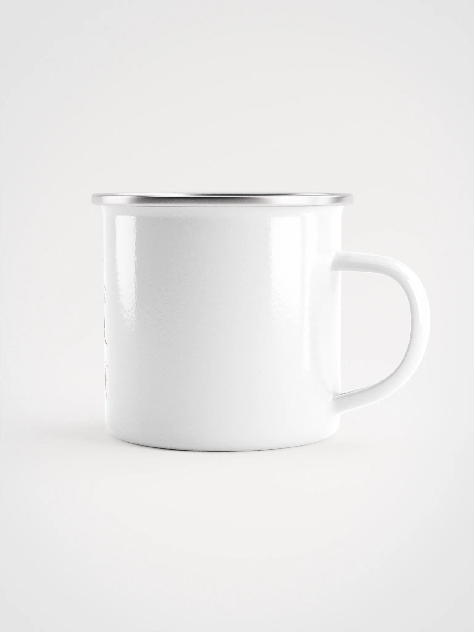 Striped Whiskers Enamel Mug product image (3)