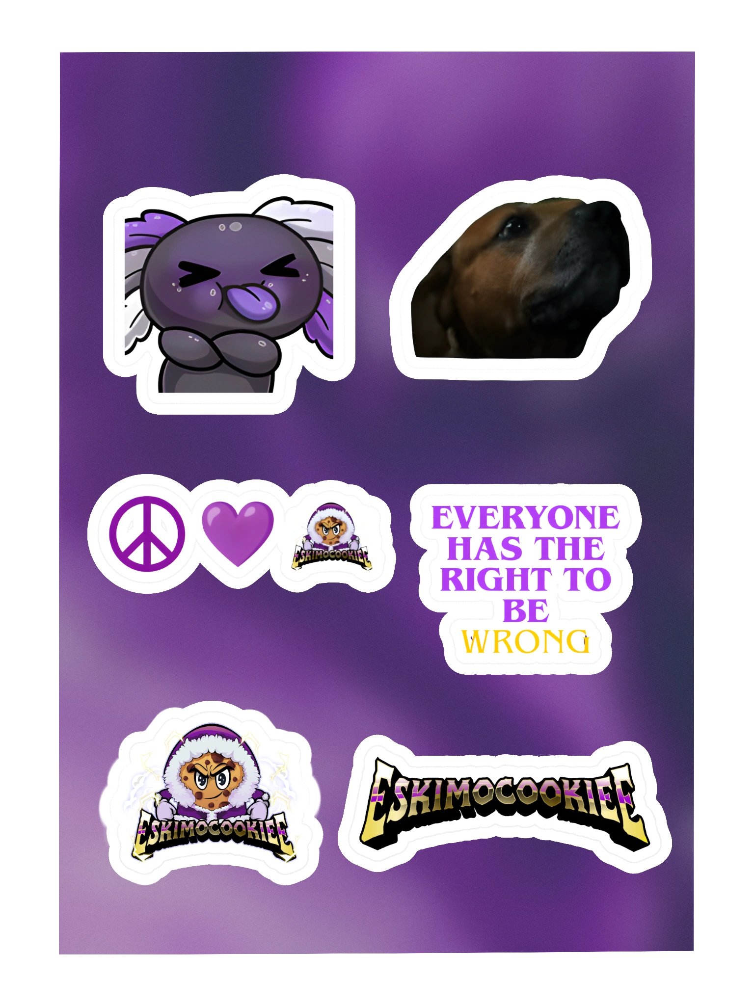 Eskimocookiee Sticker Sheet product image (3)