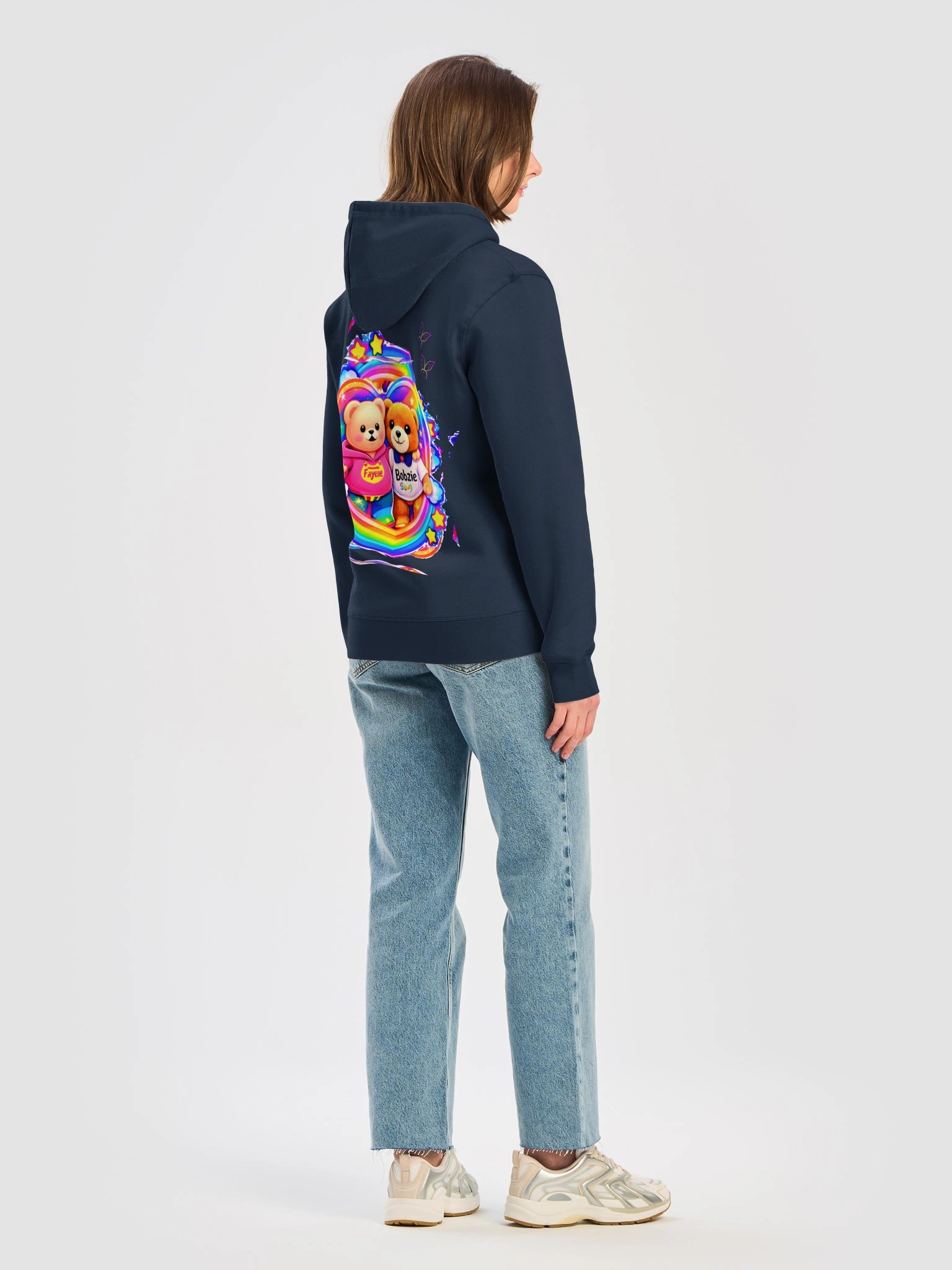 Fayzie & Bobzie Cosmic Love Organic Hoodie By FayzieBobs product image (3)