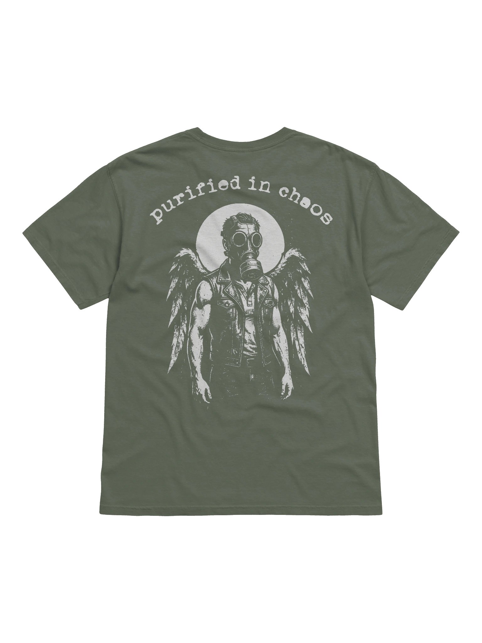 "Purified in Chaos" Tee - Dystopian Edition (Back Print) product image (5)