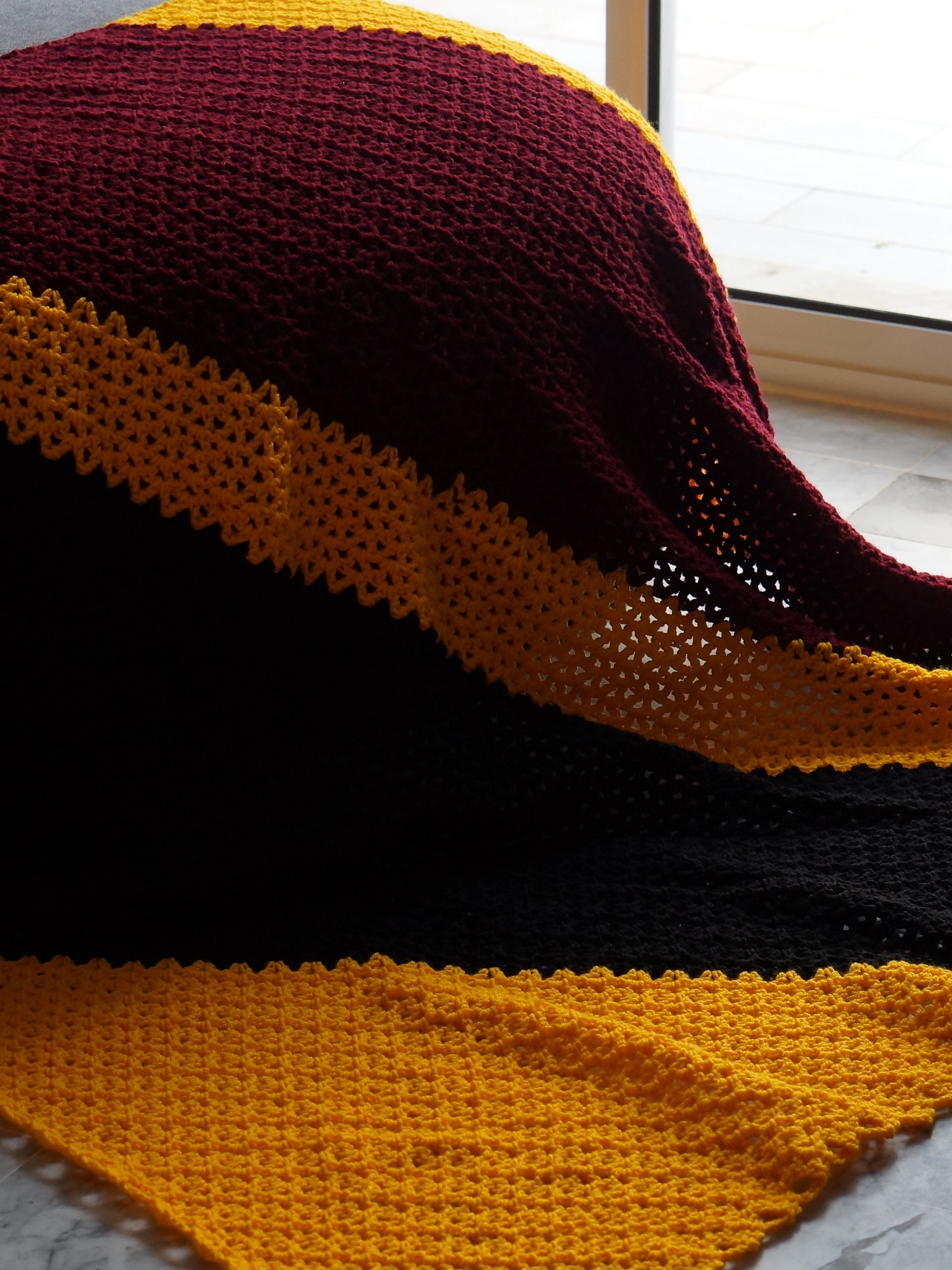 V stitch corner to corner blanket pattern product image (4)