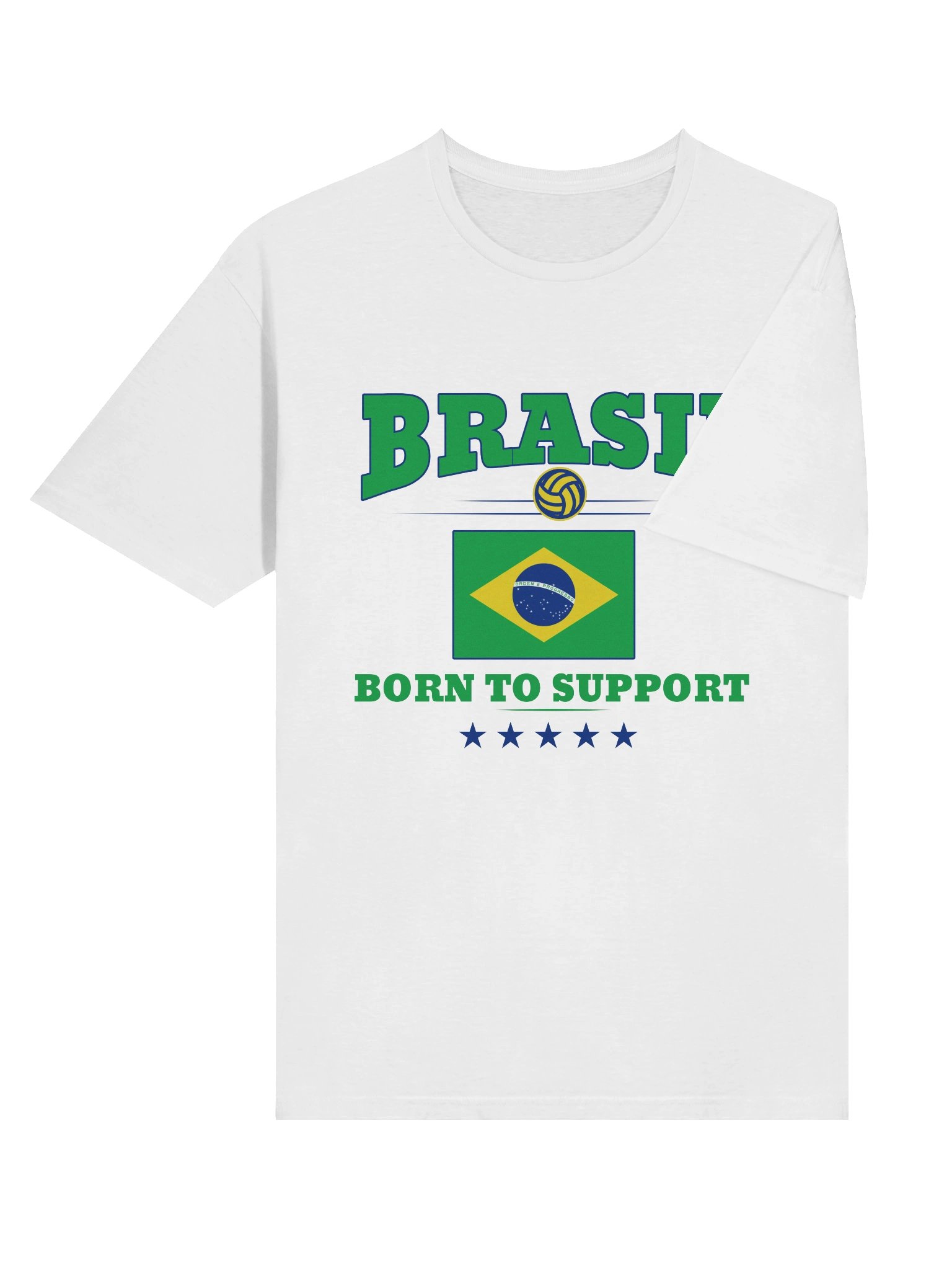 Brasil | Born to Support Tee product image (4)