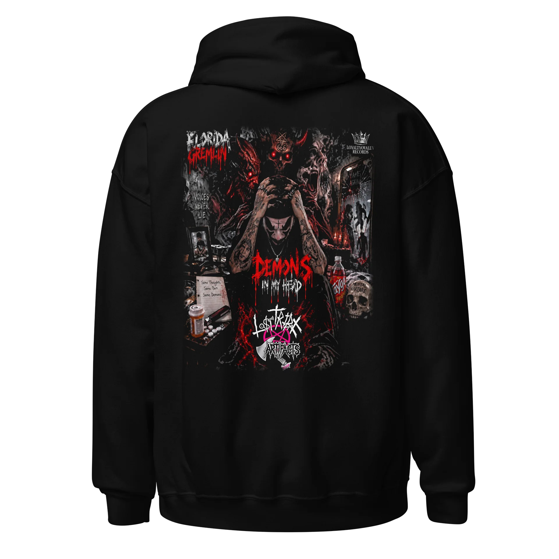 Florida Gremlin - Demons In My Head... Pullover Hoodie product image (4)