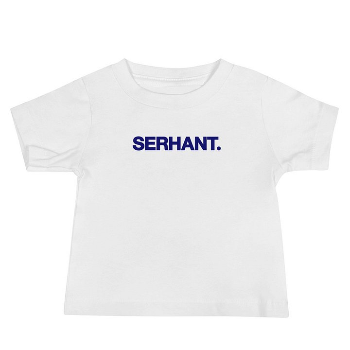 SERHANT. Baby White T-Shirt product image (1)