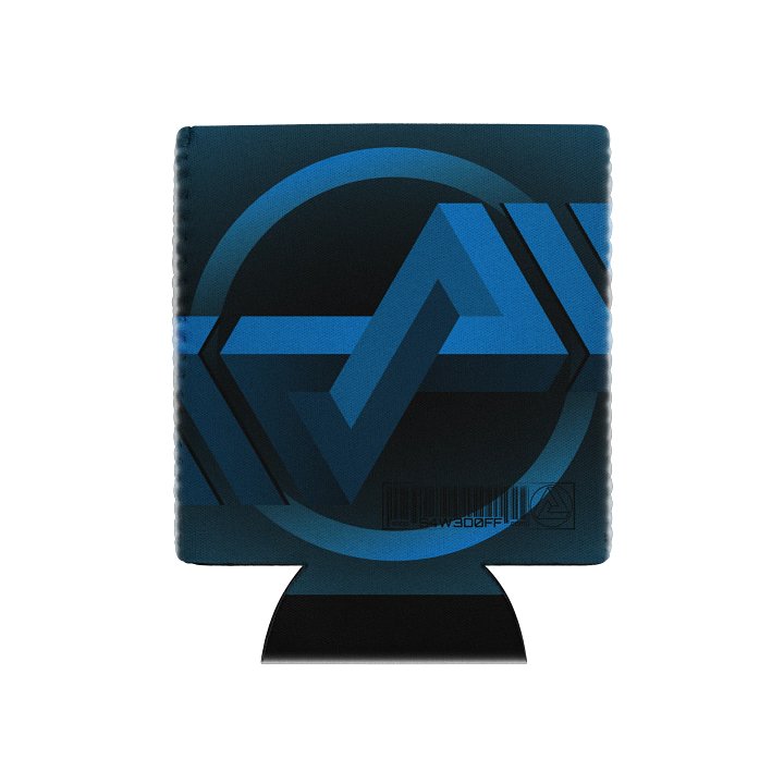 Blue Logo Design on Black Can Condom product image (2)