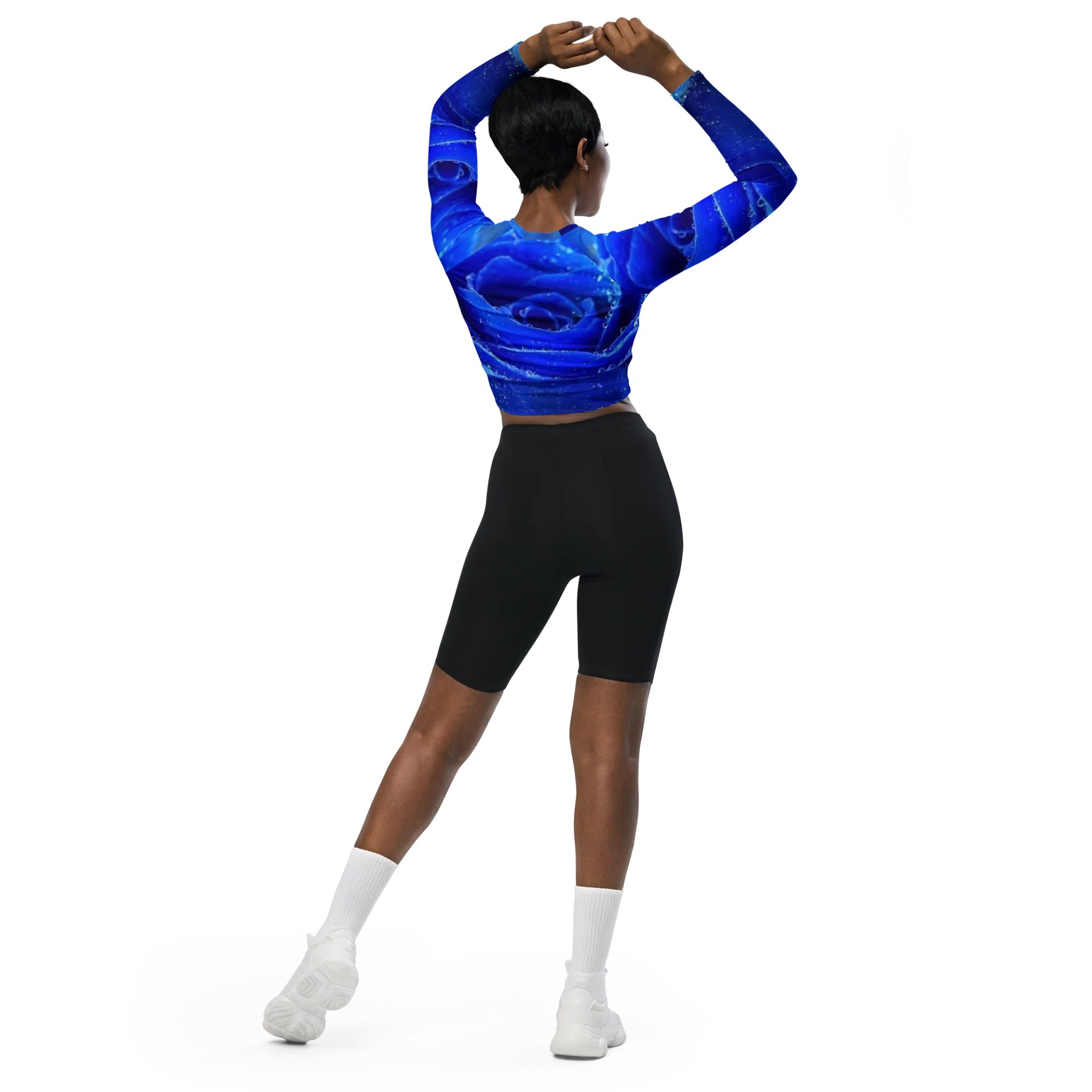 'Your Love' All-Over Long Sleeve Crop product image (5)