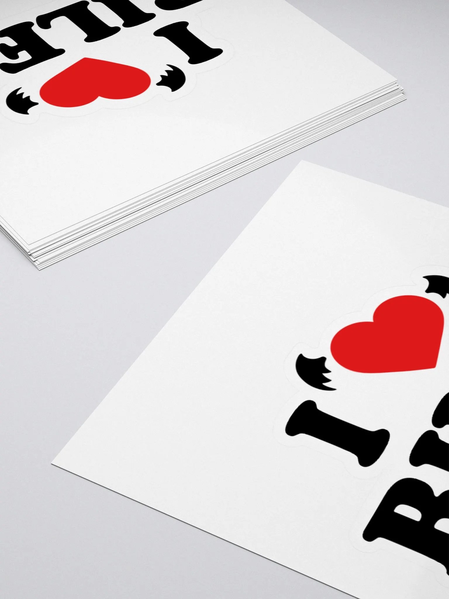 I <3 BILFs Sticker product image (7)