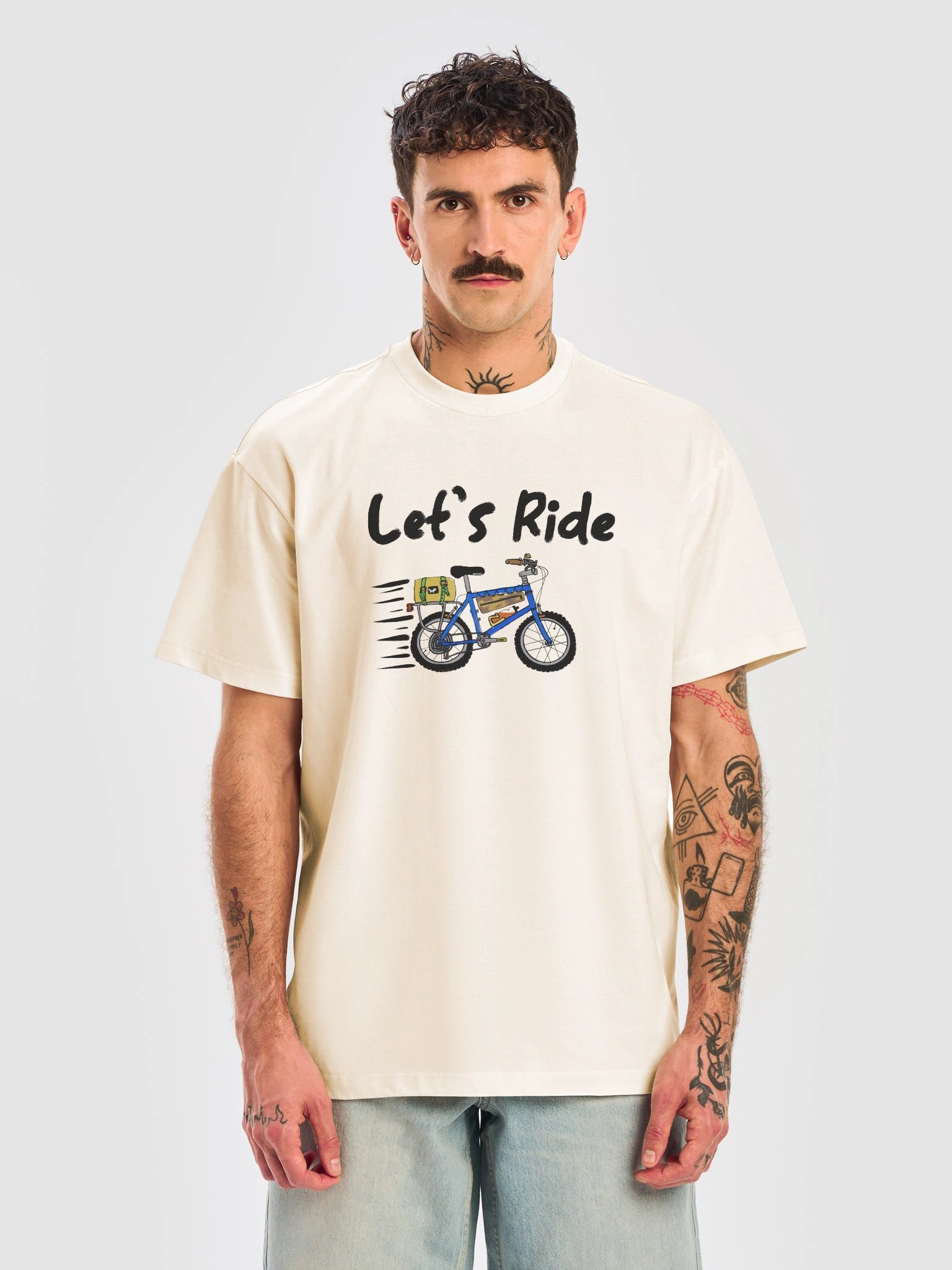 Heavyweight Oversized Let's Ride Tee product image (13)