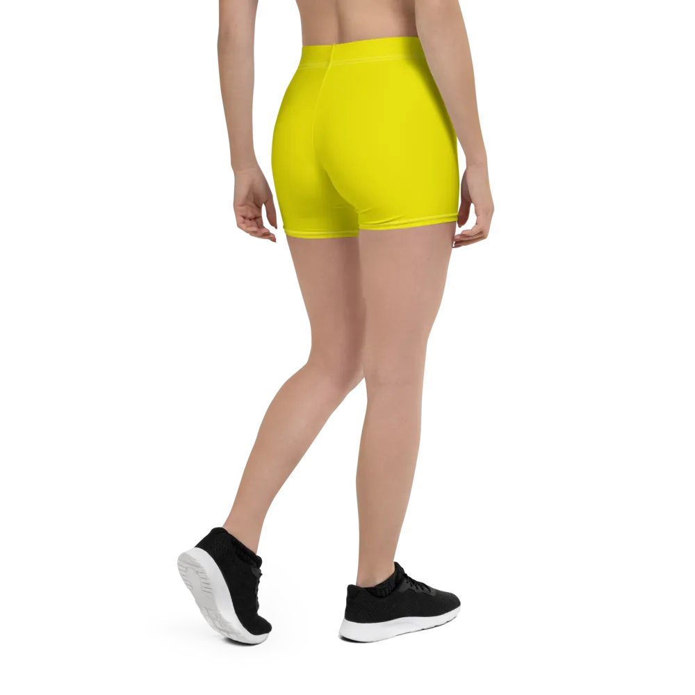 Lemon Yellow Training Shorts product image (3)