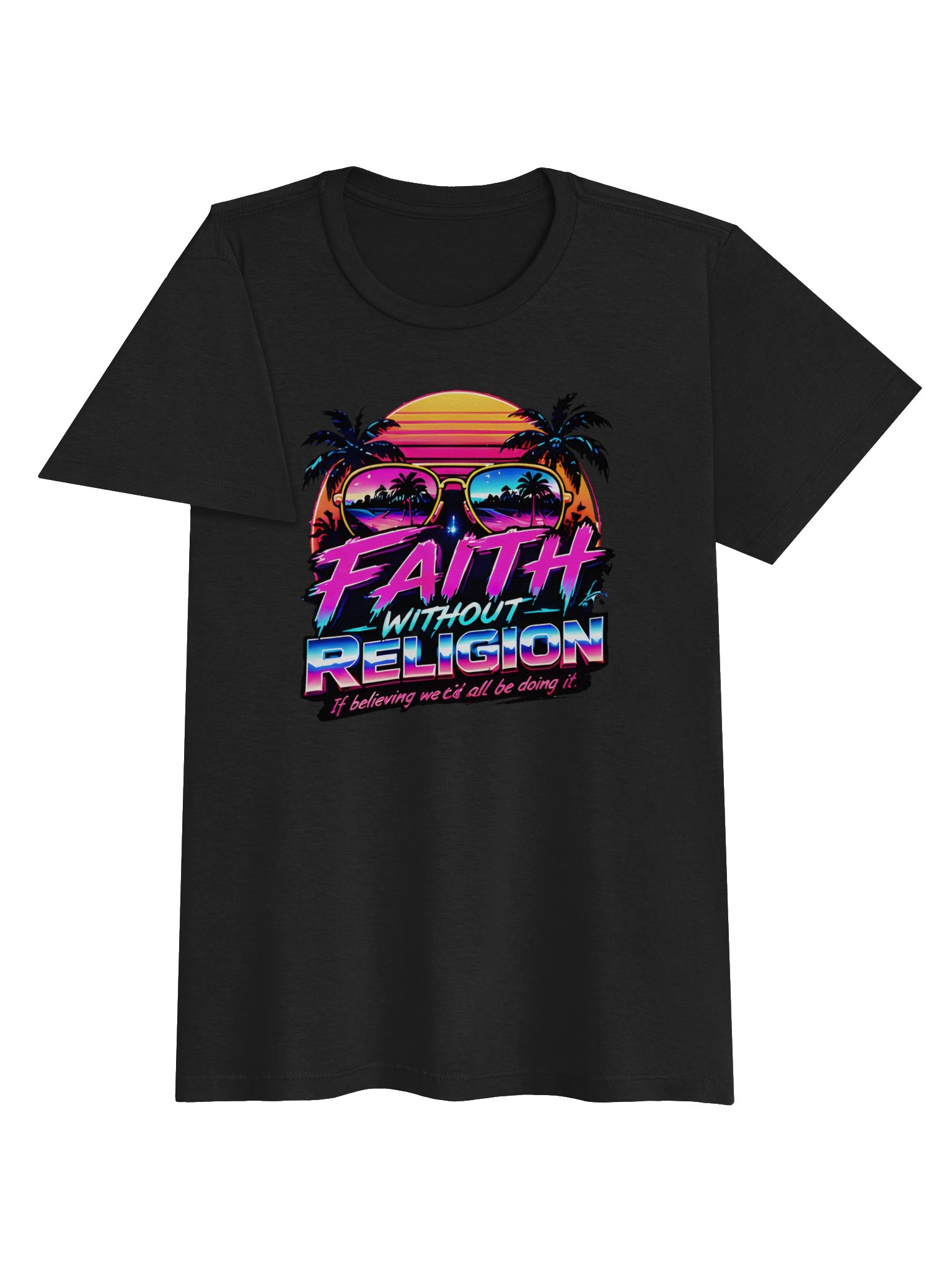 Women's Retro Sunset Sunglasses Faith Tee product image (3)
