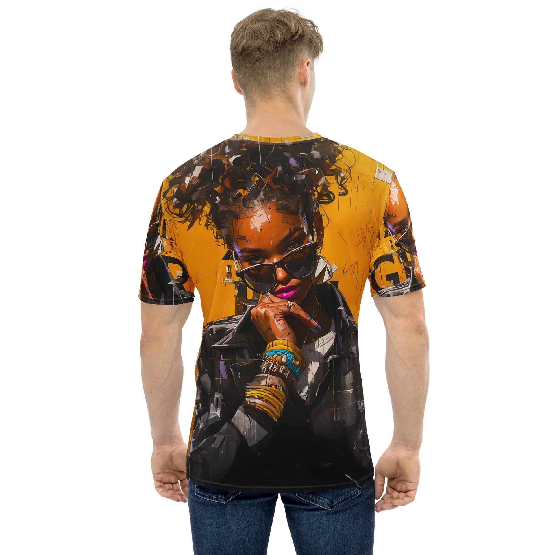Lit Projecktz Lit Vibin' AOP Graphic Tee product image (3)
