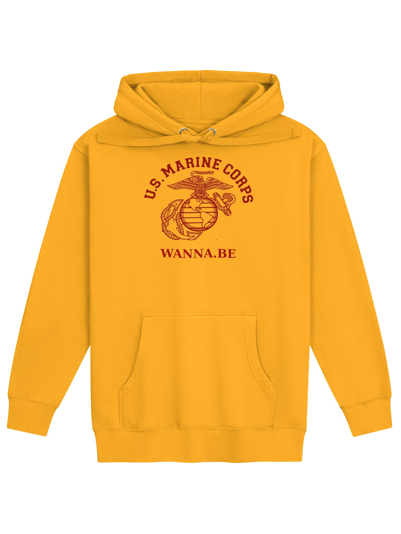 U.S. Marines Wanna.Be Hoodie — A Little Semper Fi, A Lot of Humor! product image (17)