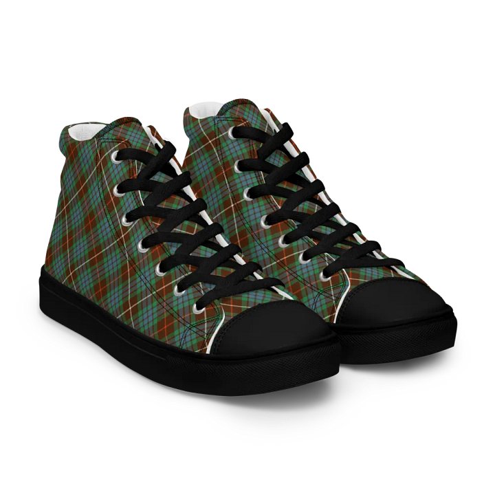 Fraser Hunting Tartan Men's High Top Shoes product image (1)