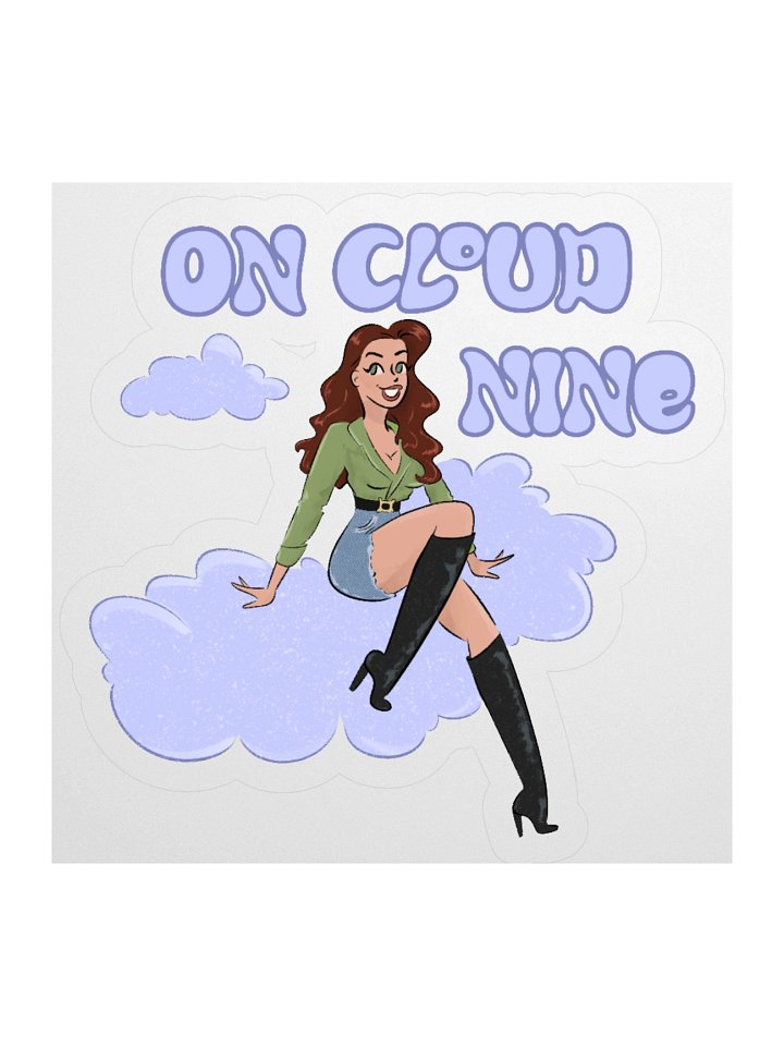 On Cloud Nine Sticker product image (1)