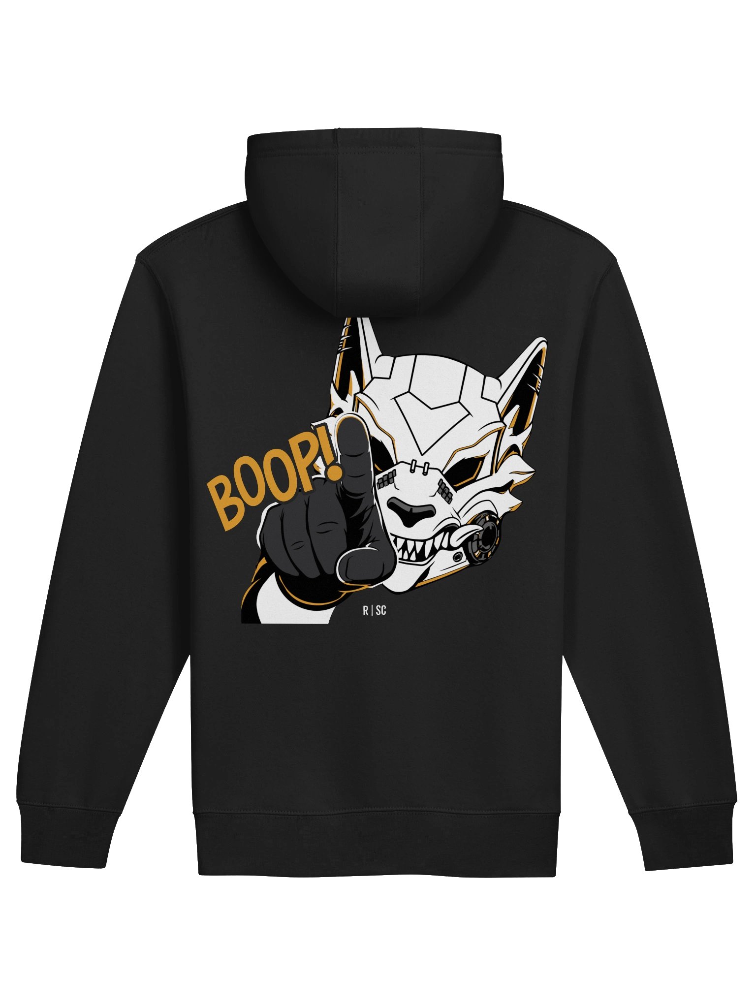 Wolf Mask Boop Zip Up Hoodie product image (4)