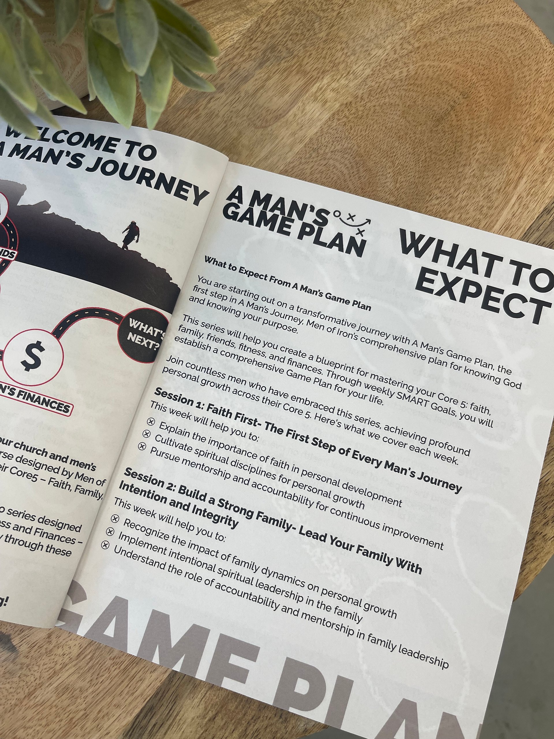 A Man's Game Plan Guidebook – Five Week Discipleship Journey for Men product image (2)