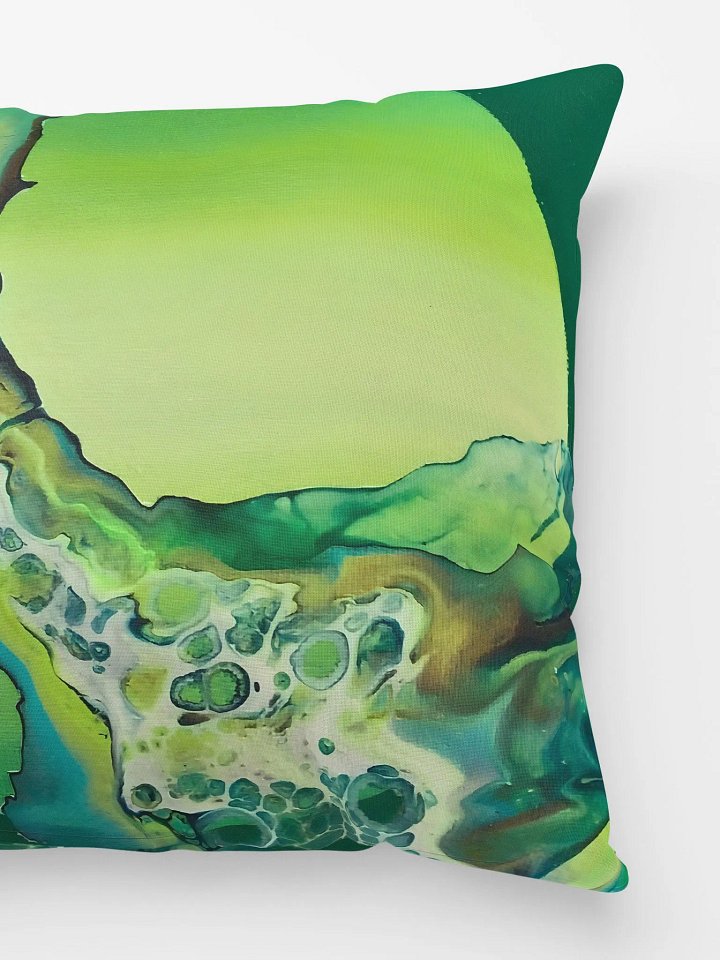 Emerald Enchantment Dutch Pour Cushion product image (2)