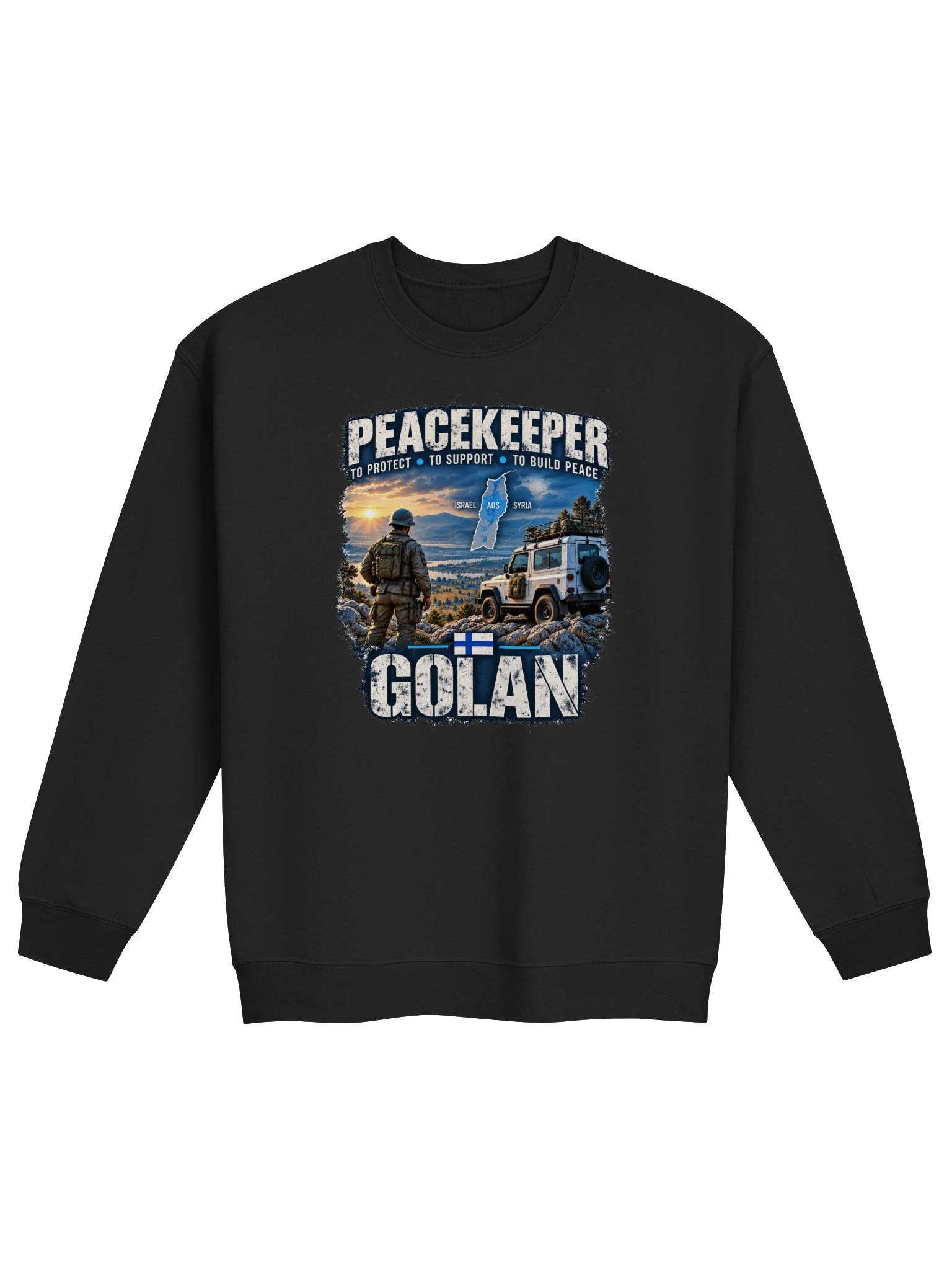 GOLAN Peacekeeper Crewneck Sweatshirt product image (1)