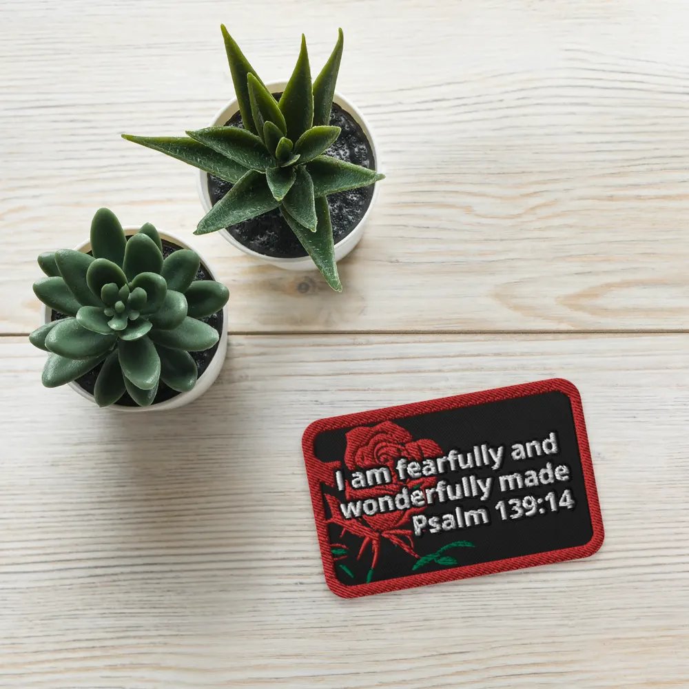 Fearfully and Wonderfully Made Patch product image (5)