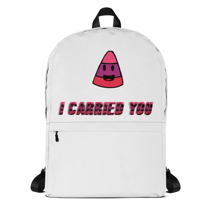 I CARRIED YOU - Backpack product image (1)