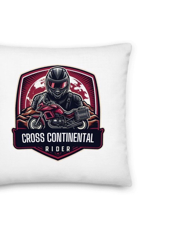 Cross Continental Rider Premium Pillow | Ai Design cross continental product image (6)