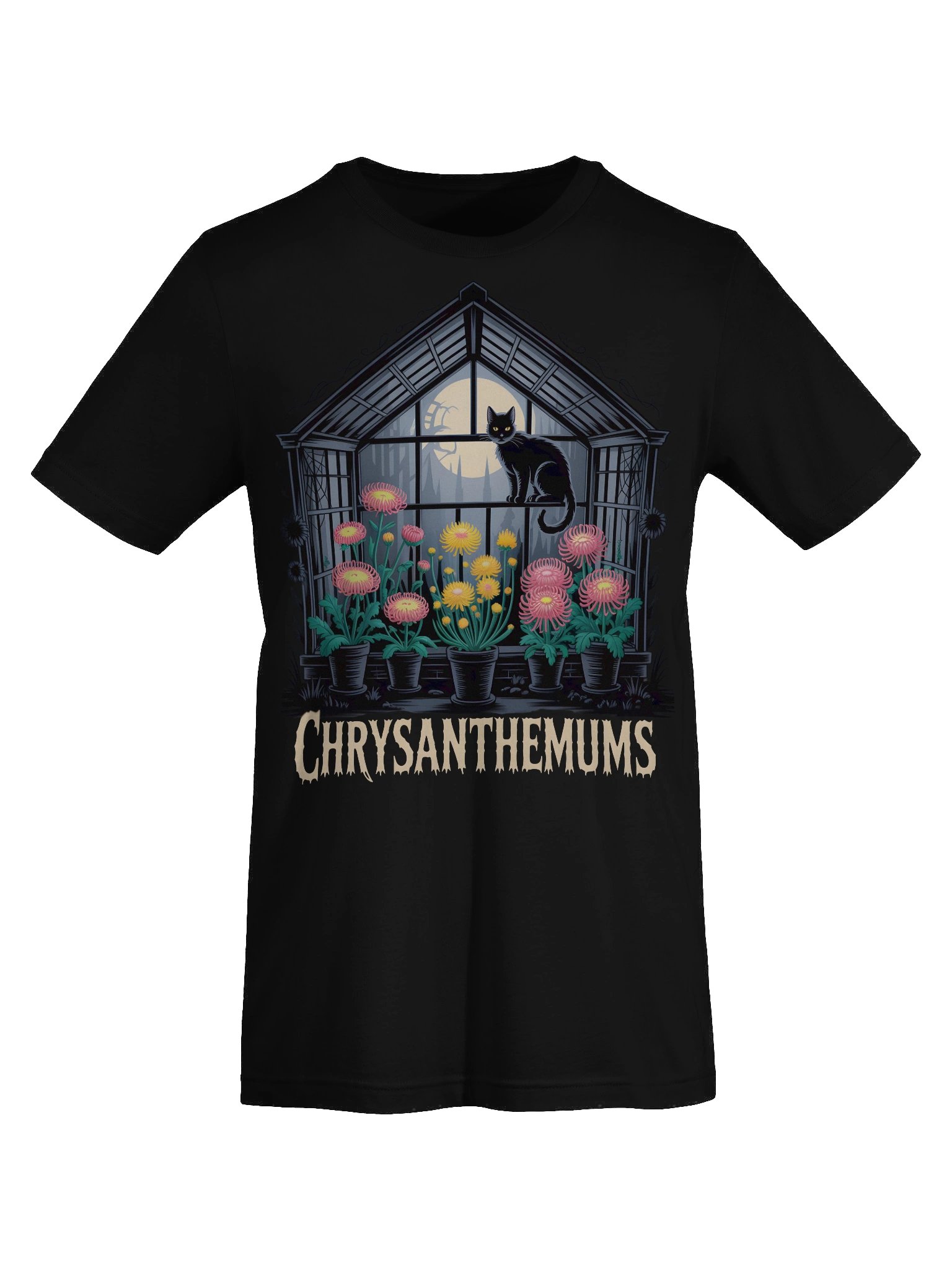Moonlit Chrysanthemums T-Shirt product image (20)