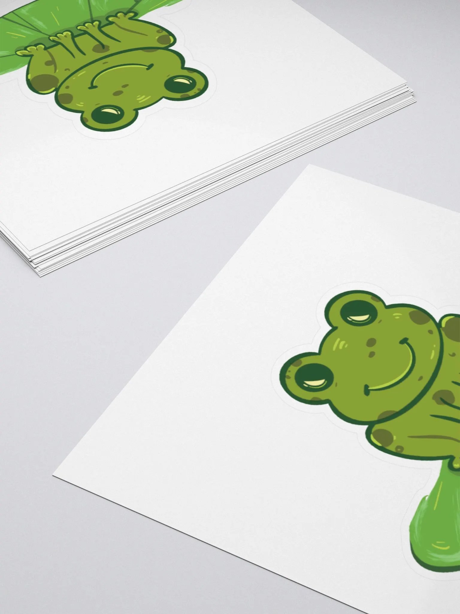 Green creature sticker (Kiss Cut Sticker) product image (4)