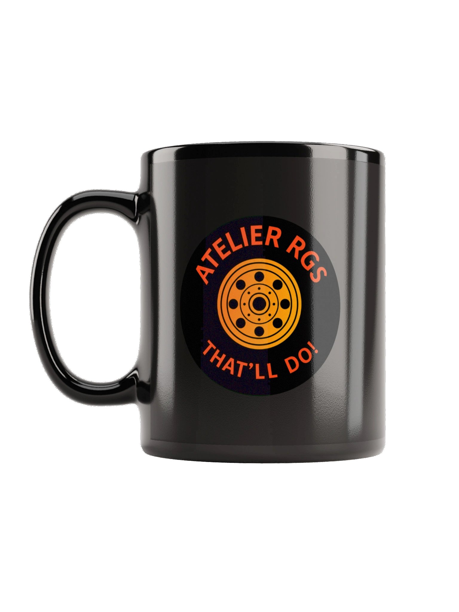 Atelier RGS Black Glossy Mug product image (7)
