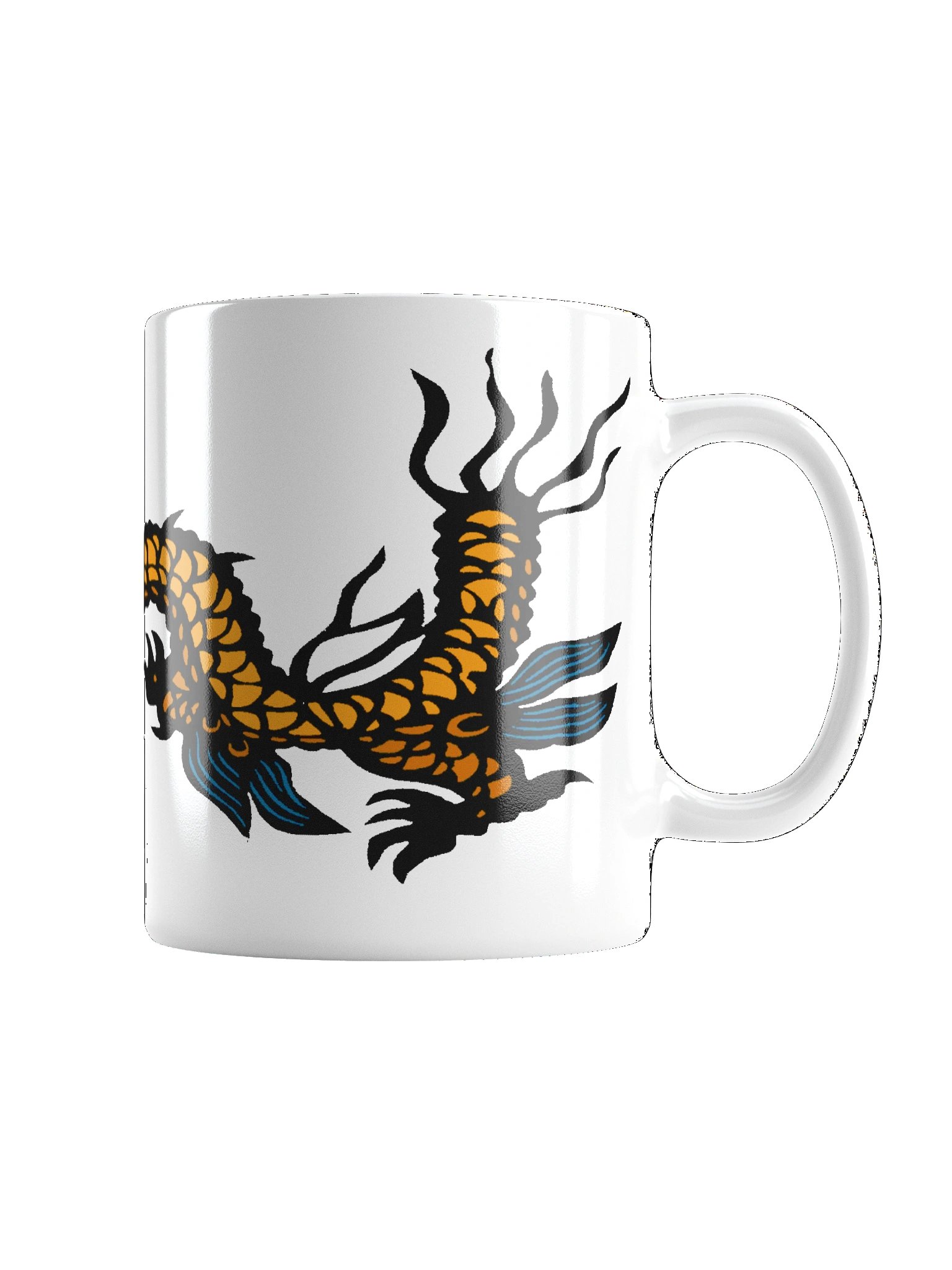 Bluefin Dragon 23 White Mug product image (5)