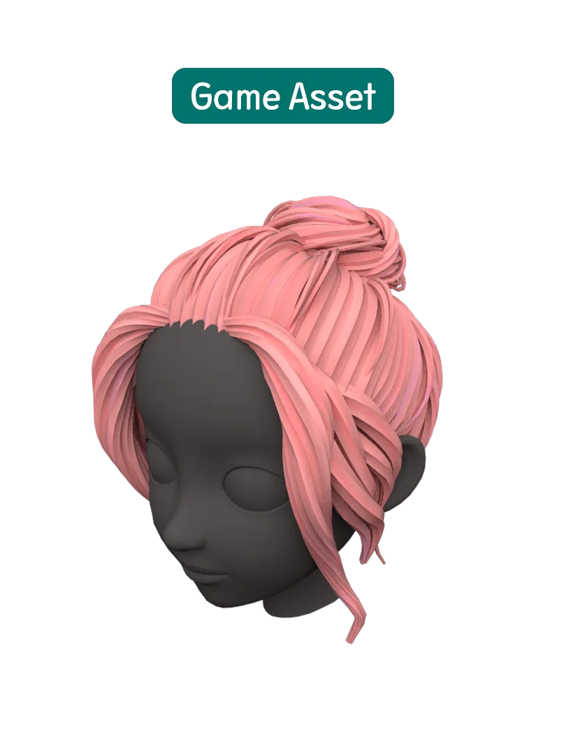 Bun Hair product image (1)
